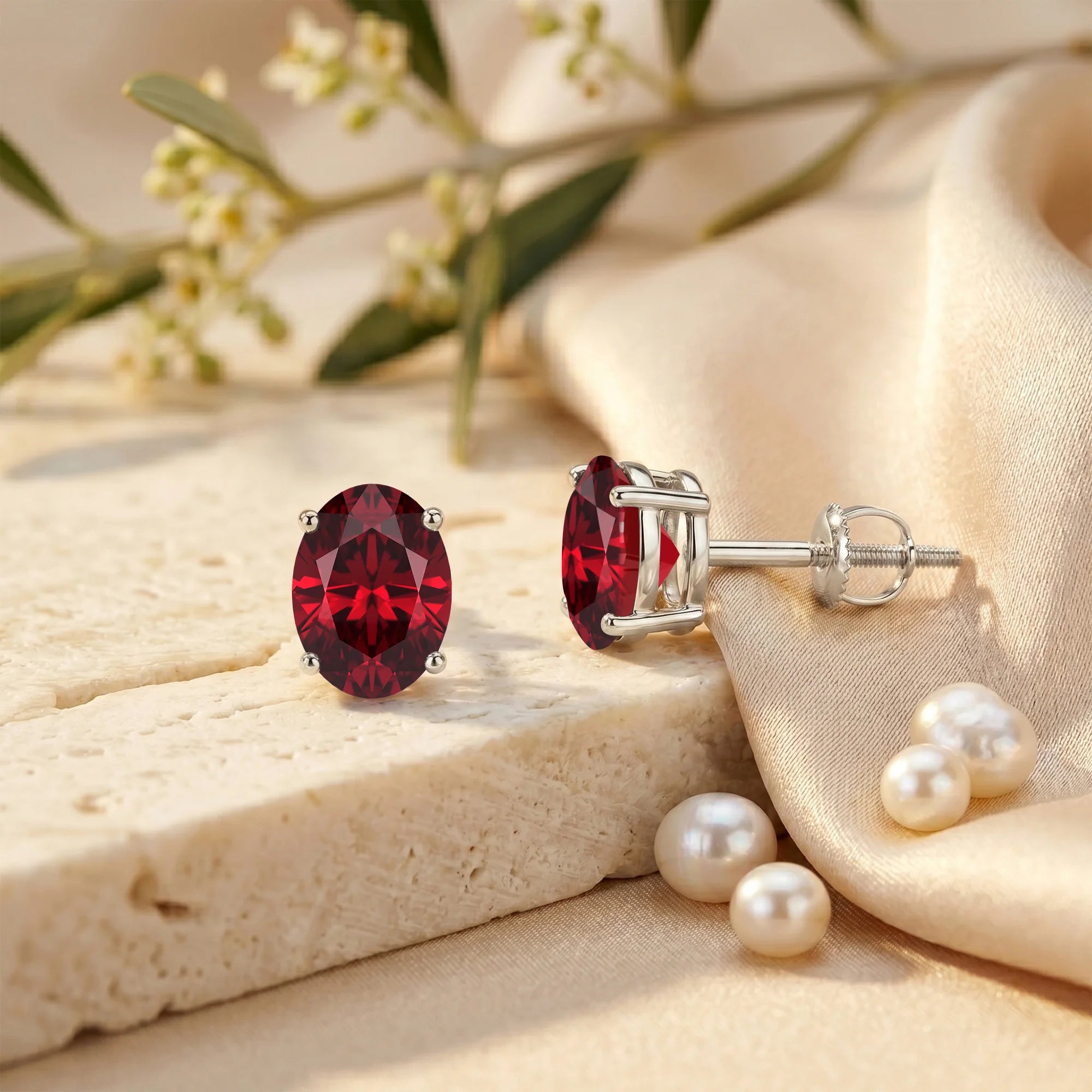 14K White Gold