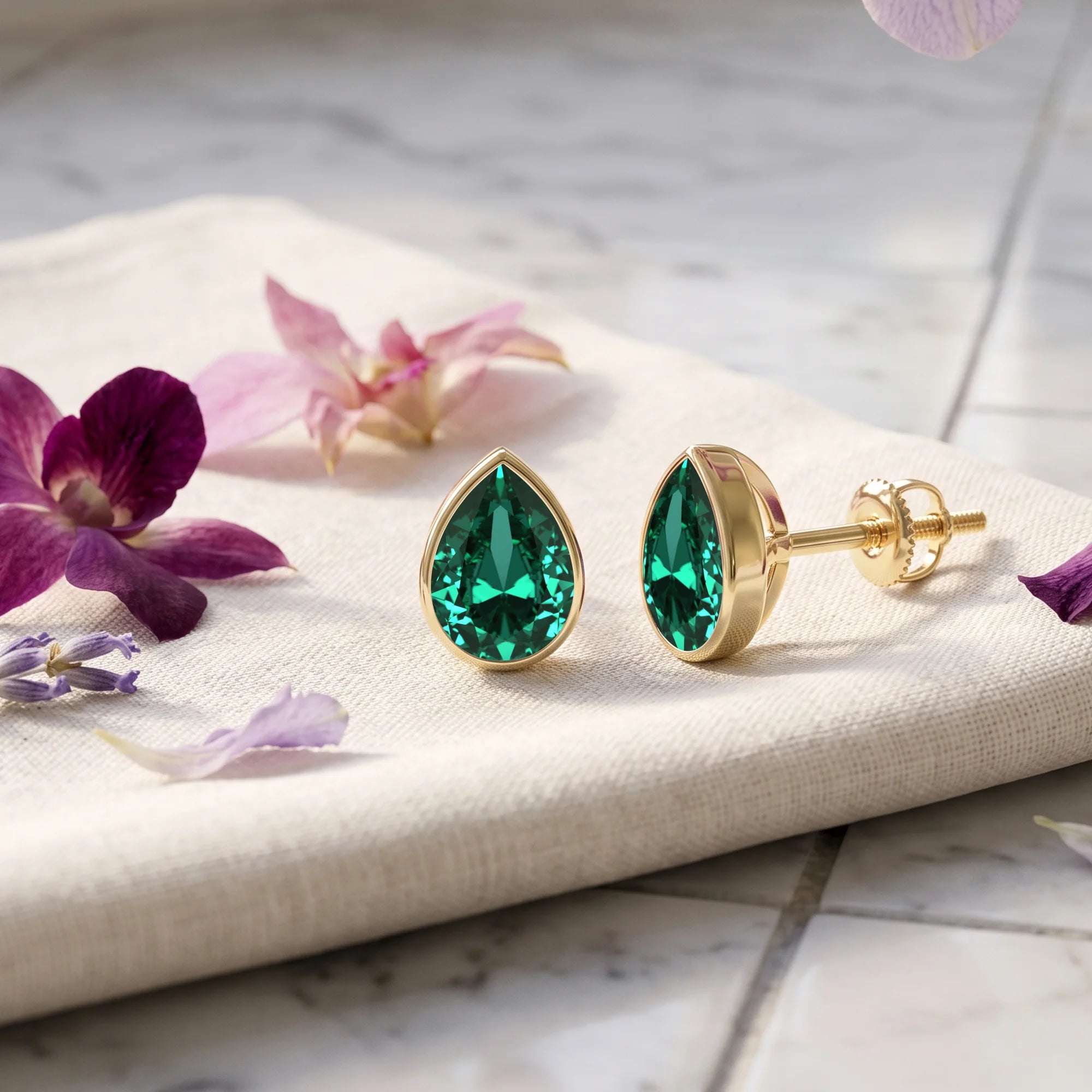 14K Yellow Gold