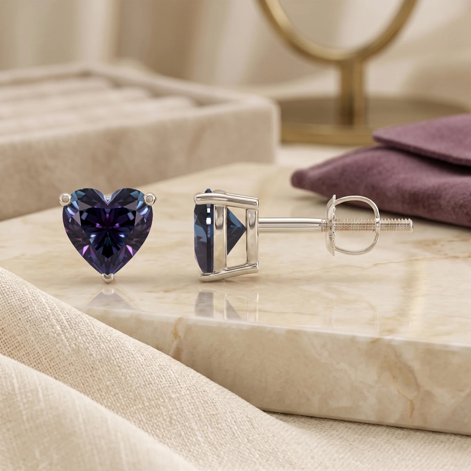 14K White Gold