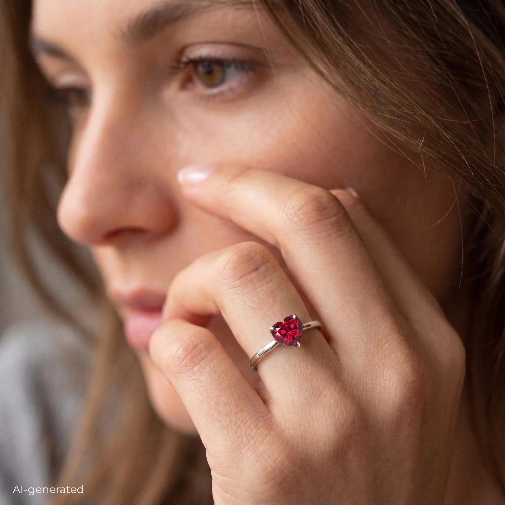 14K White Gold