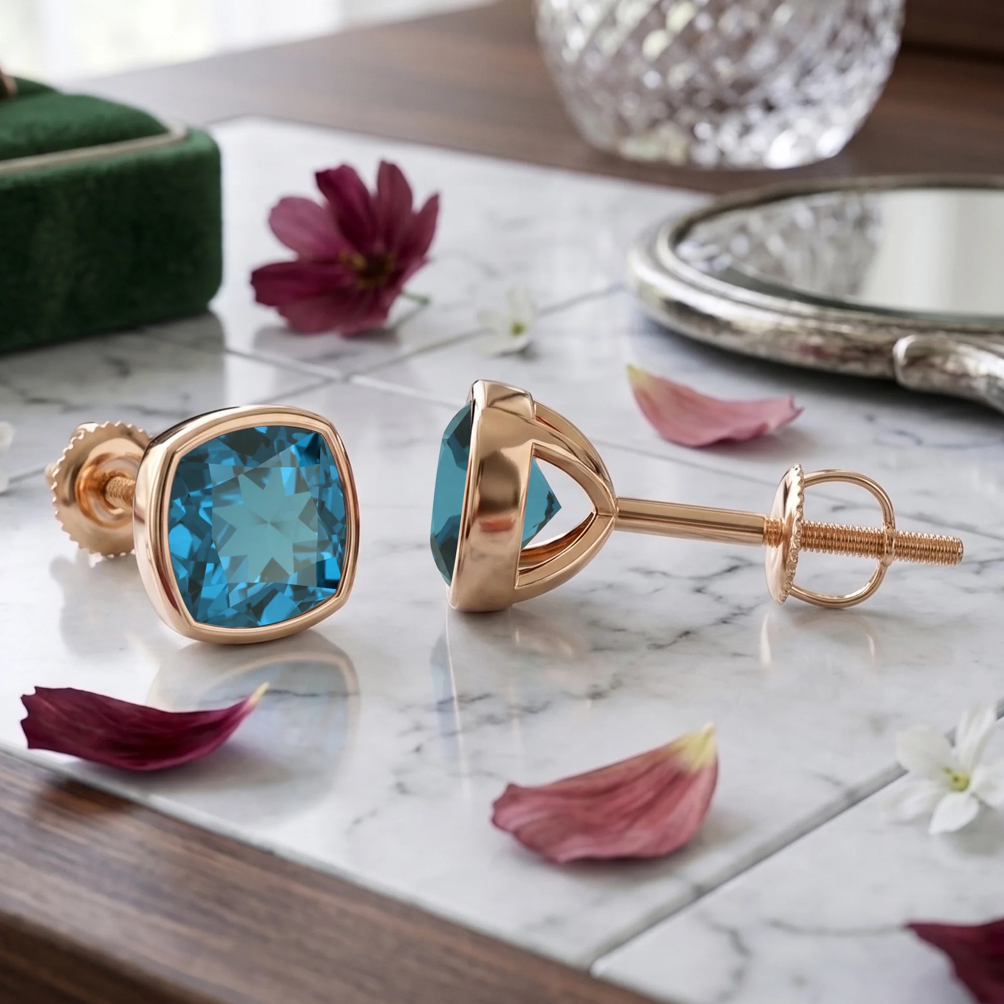 14K Rose Gold