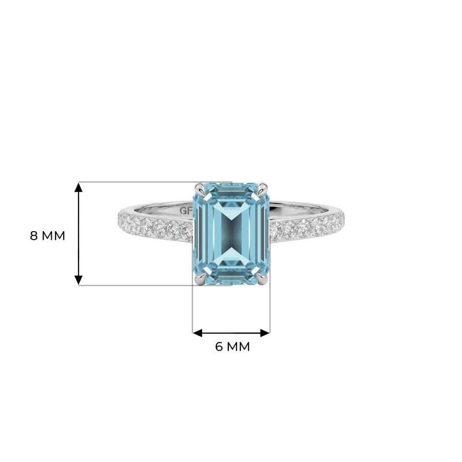 14K White Gold
