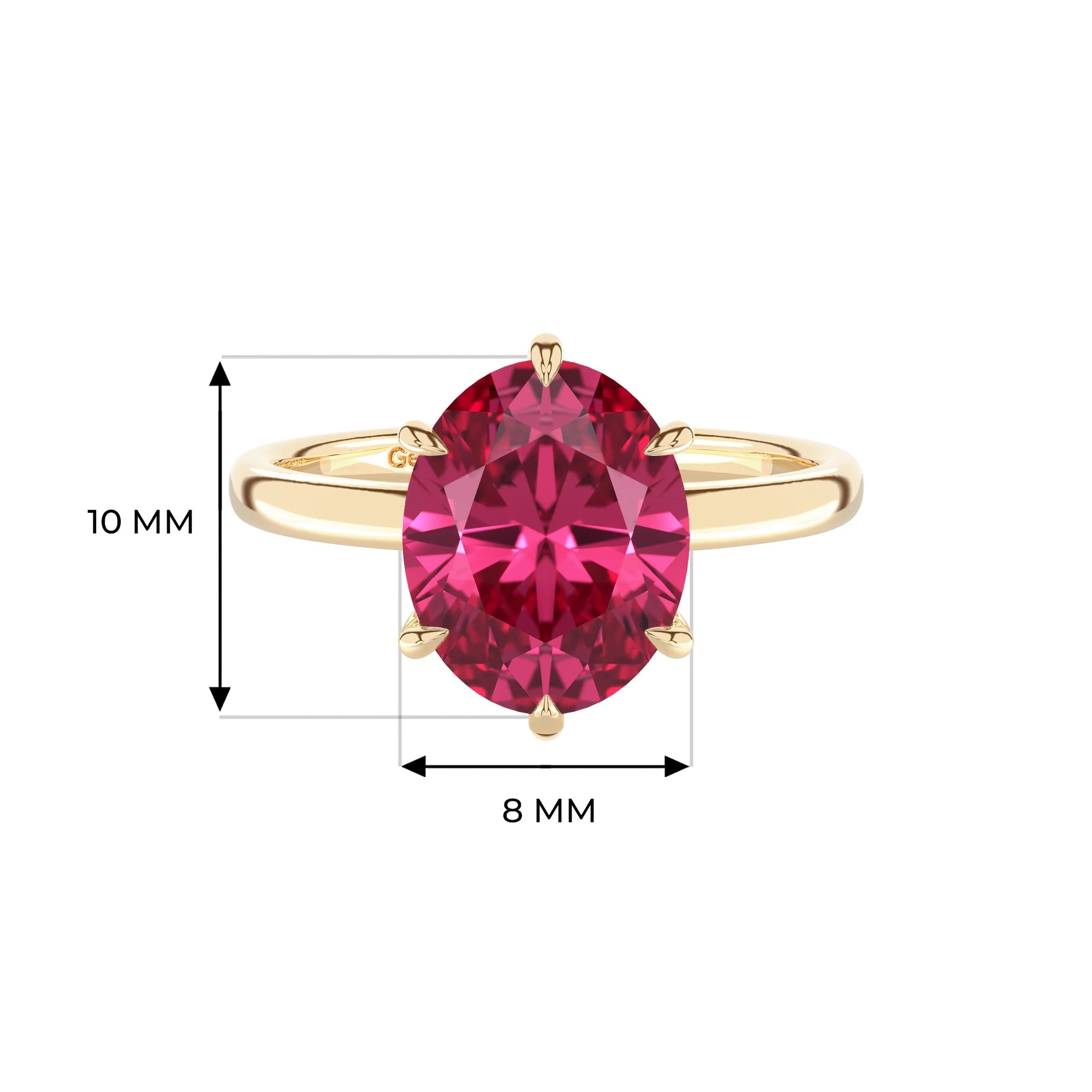 14K Yellow Gold