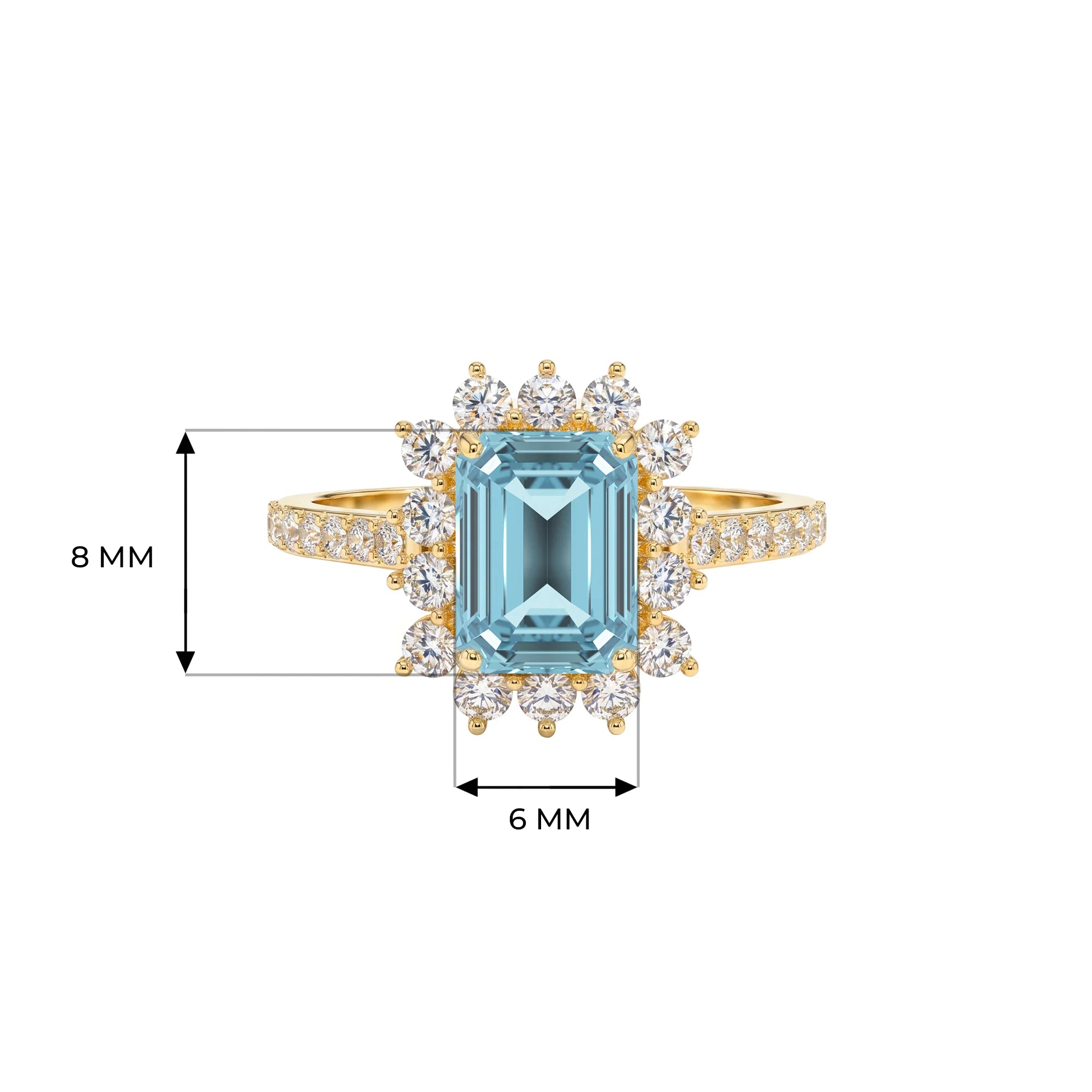 14K Yellow Gold