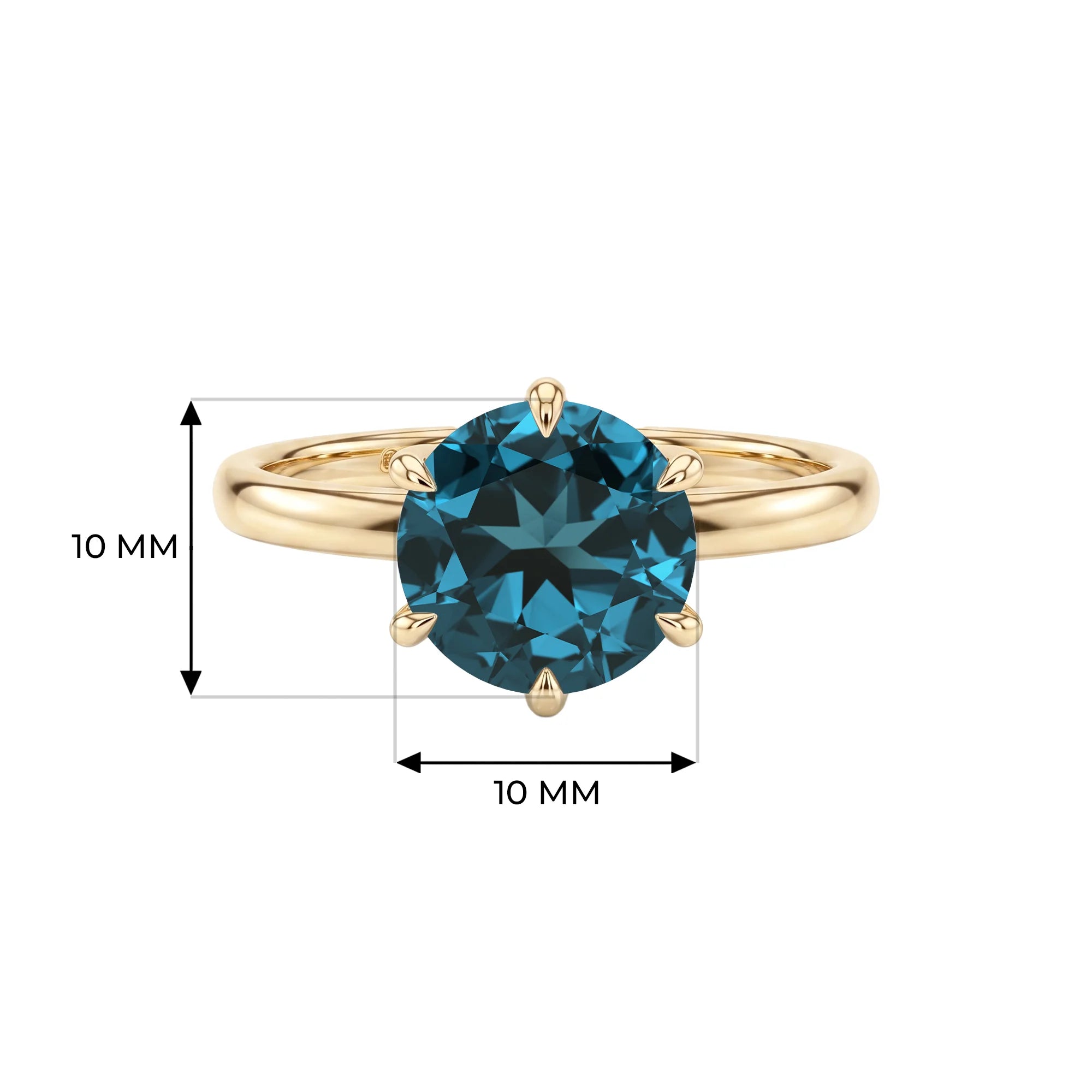 14K Yellow Gold