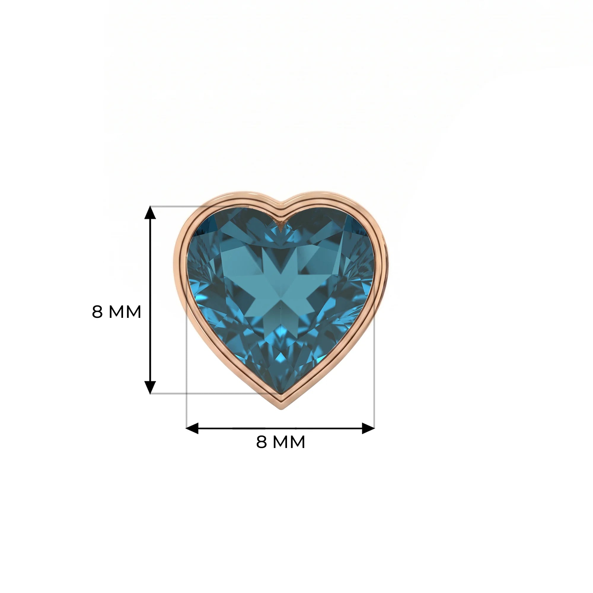 14K Rose Gold