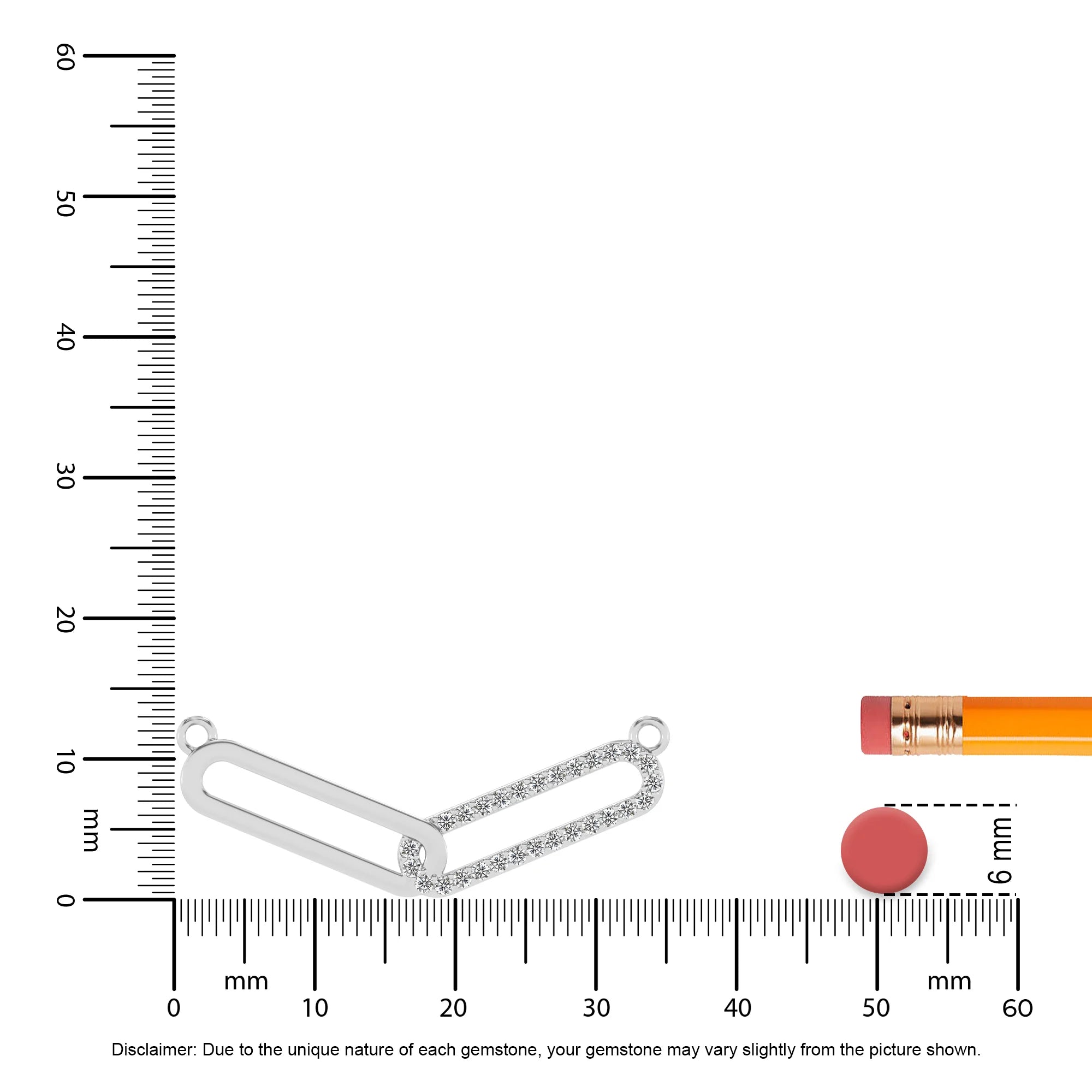 lab grown diamond round infinity necklaces in white gold 