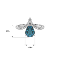14K White Gold