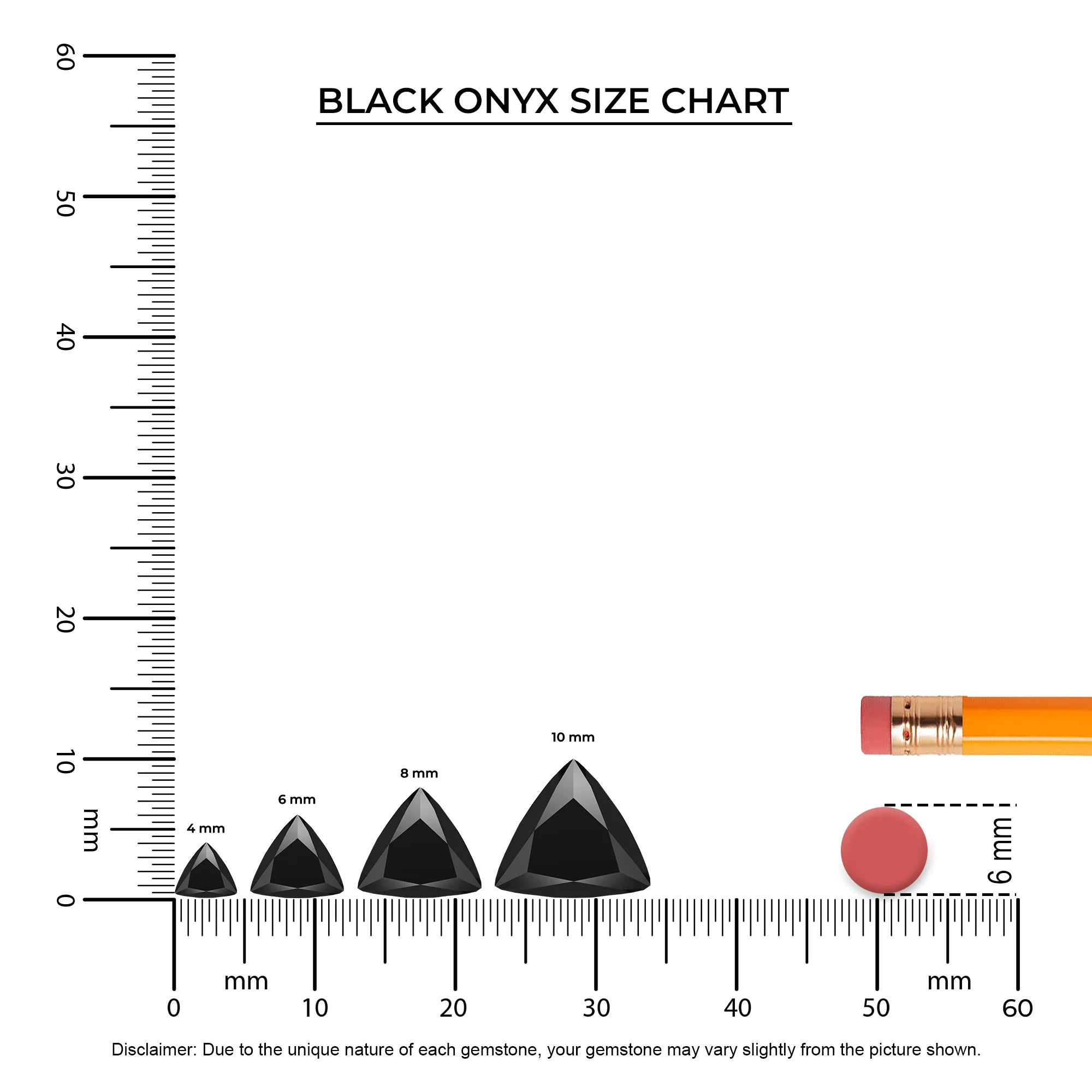 natural black-onyx trillion solitaire necklaces in sterling silver 