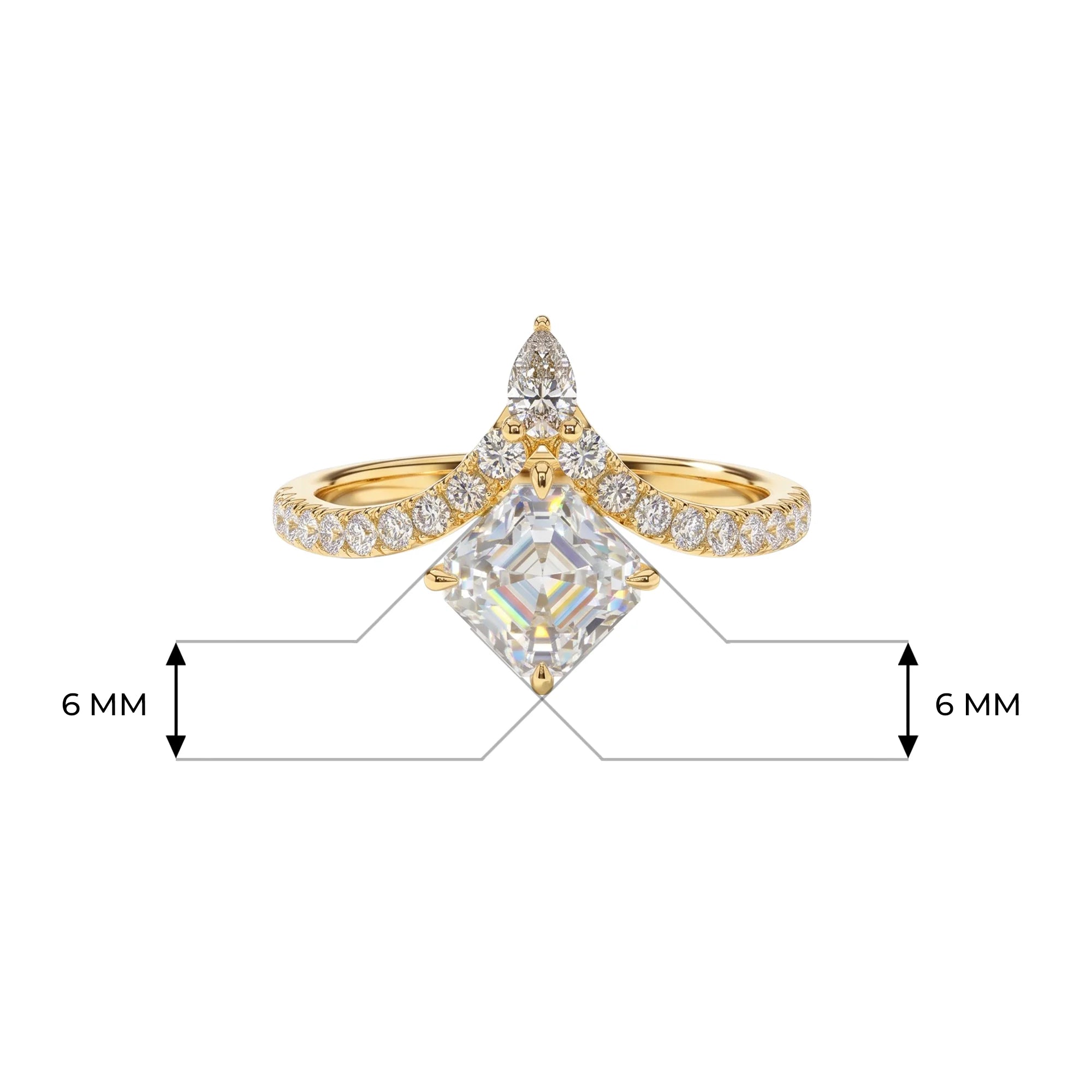 14K Yellow Gold