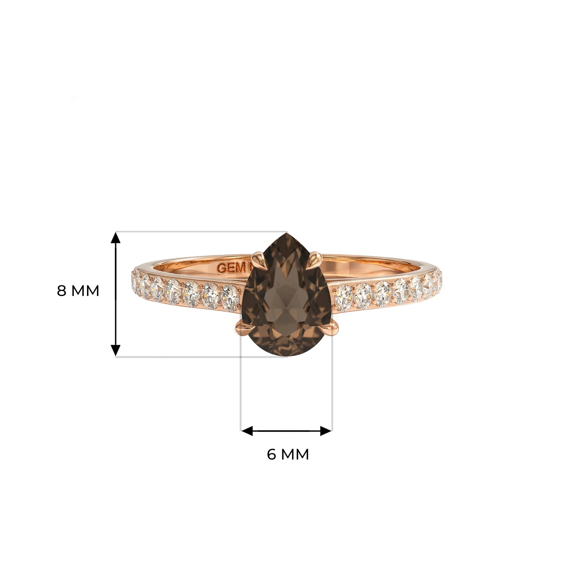 14K Rose Gold