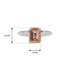 14K White Gold