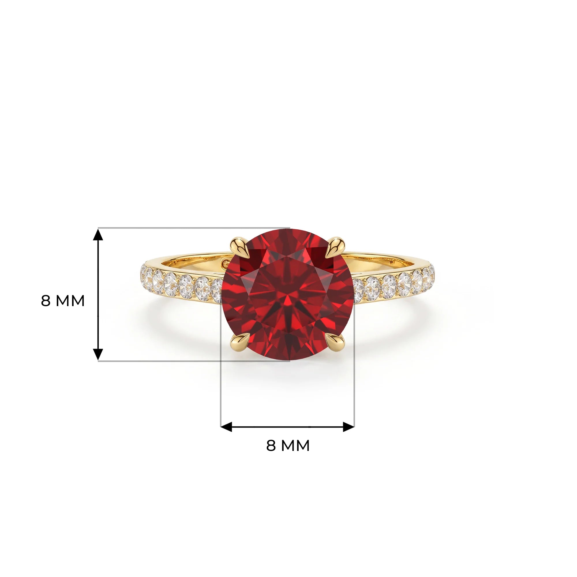 14K Yellow Gold