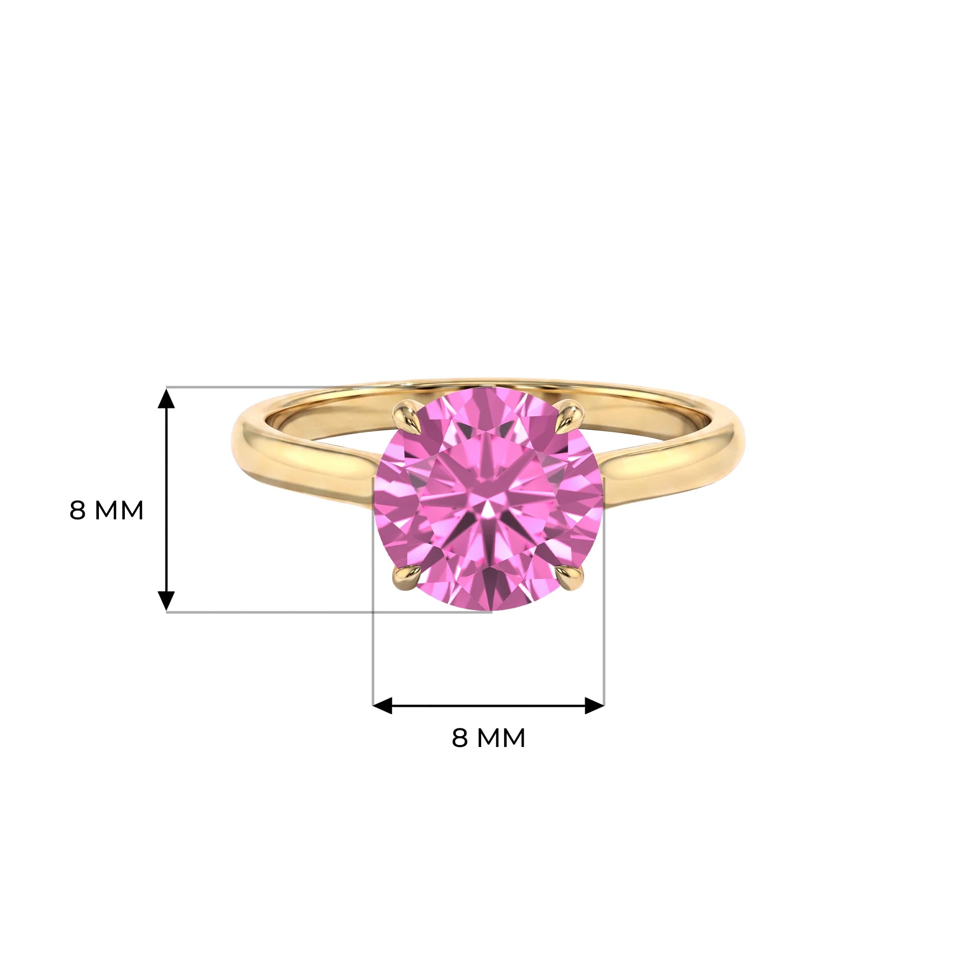 14K Yellow Gold
