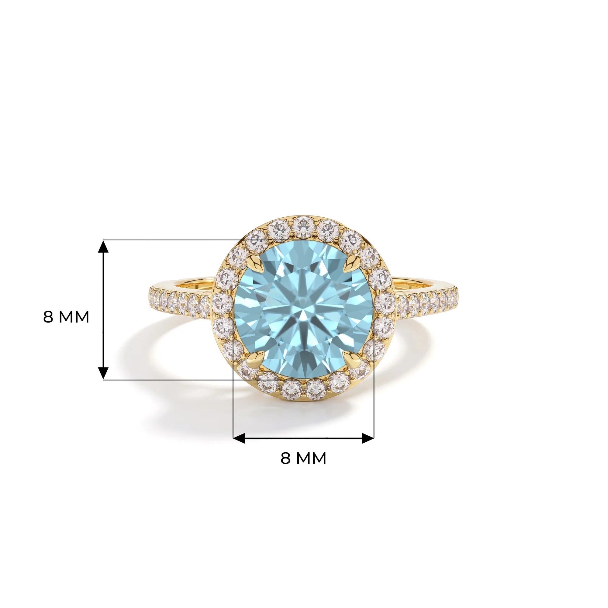 14K Yellow Gold