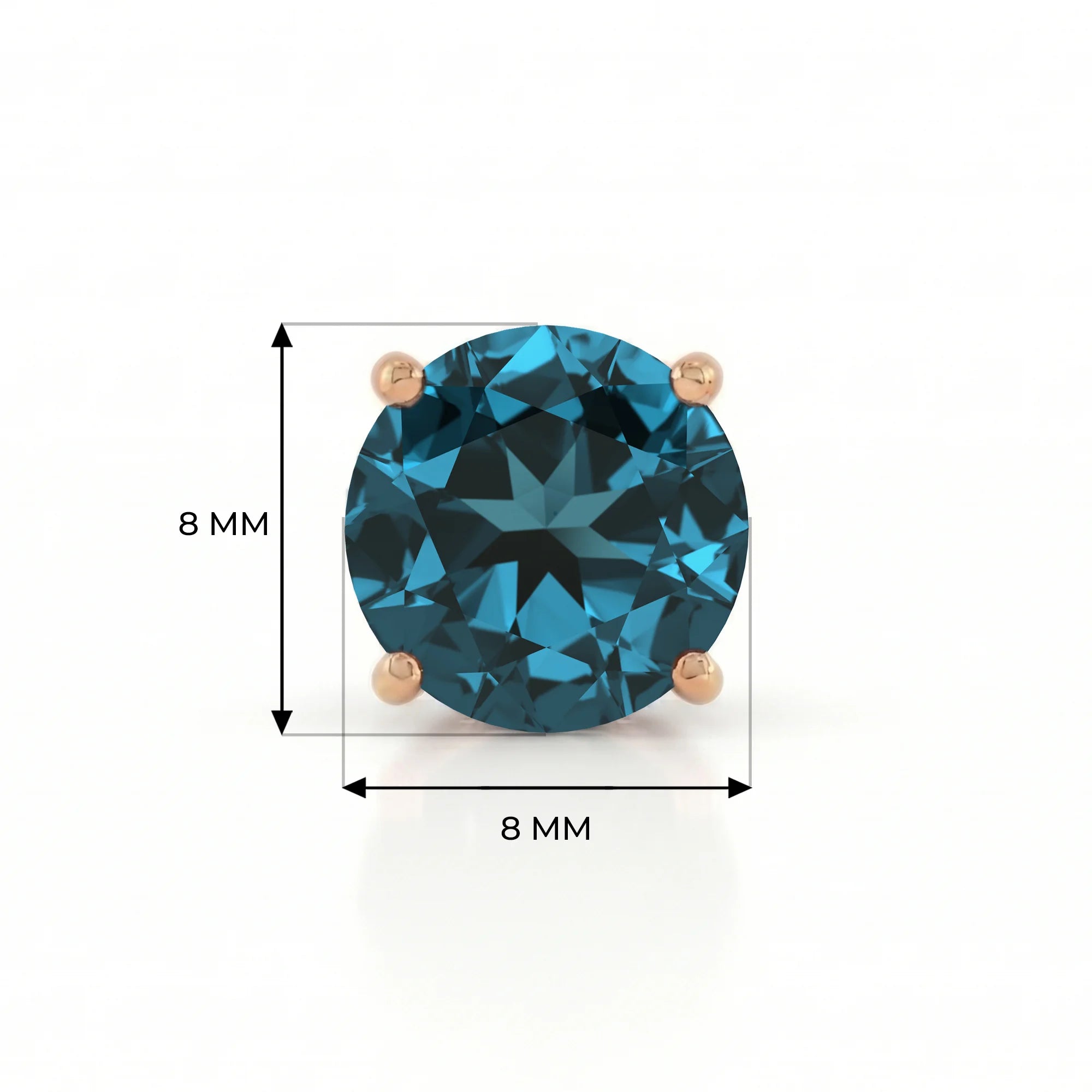 14K Rose Gold
