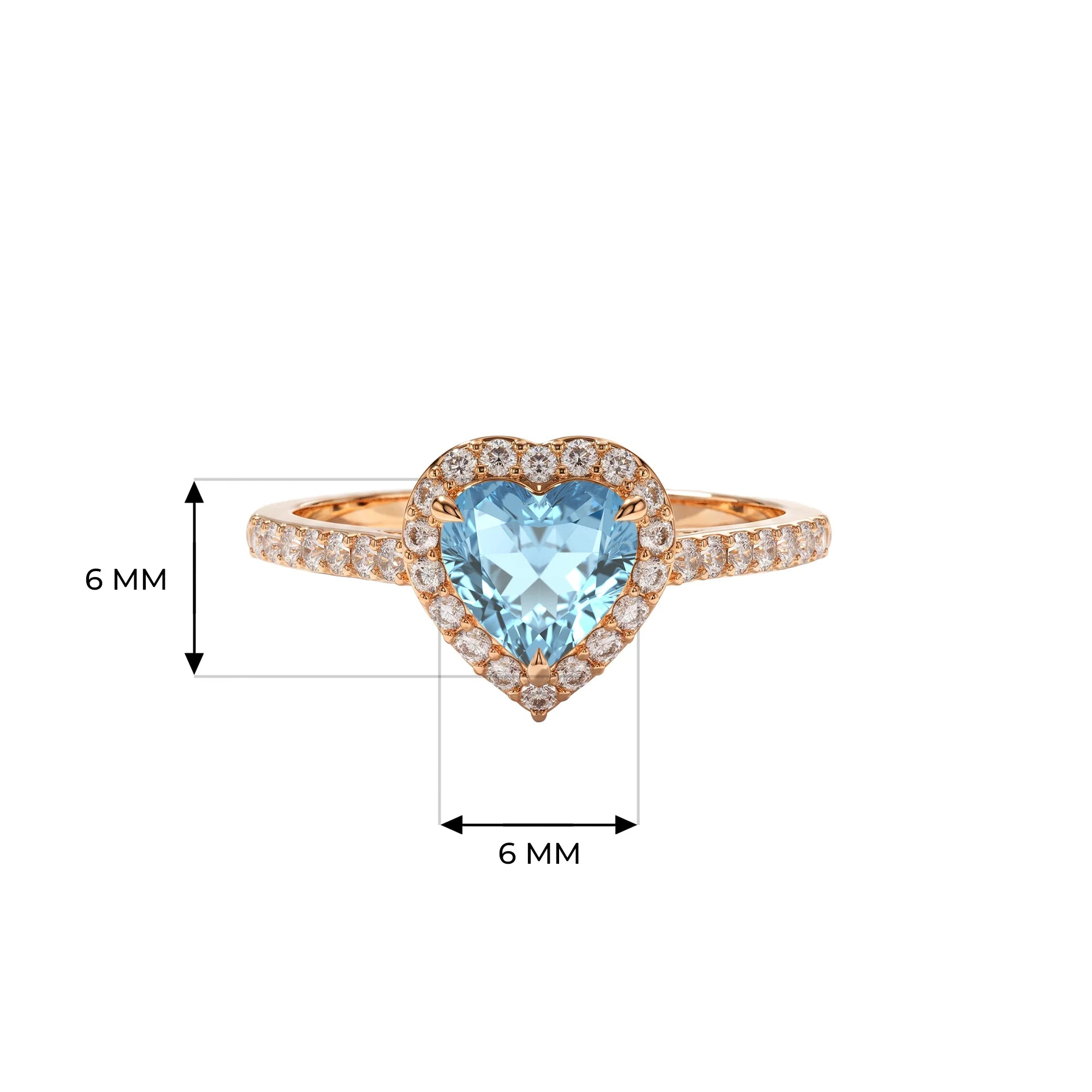 14K Rose Gold