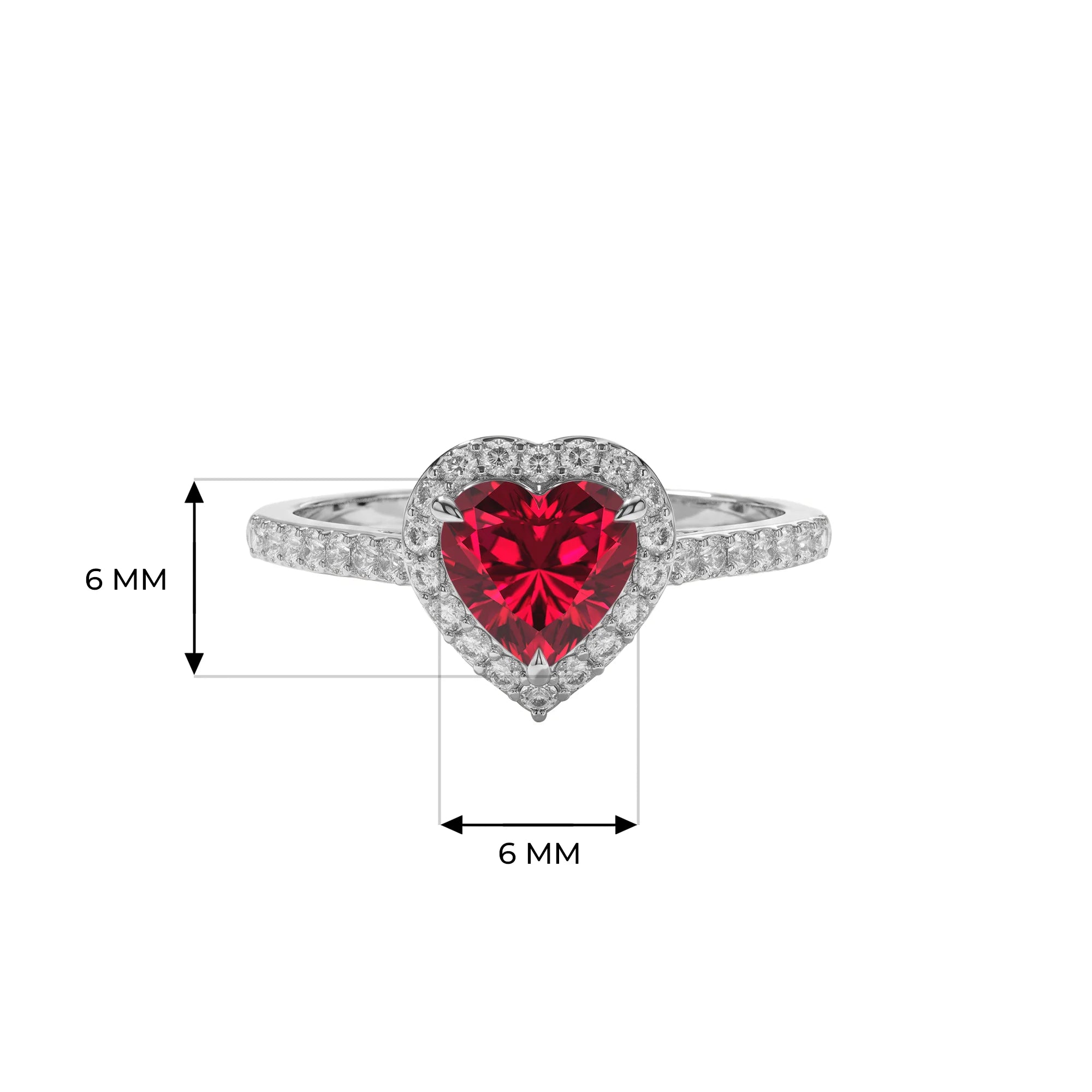 14K White Gold