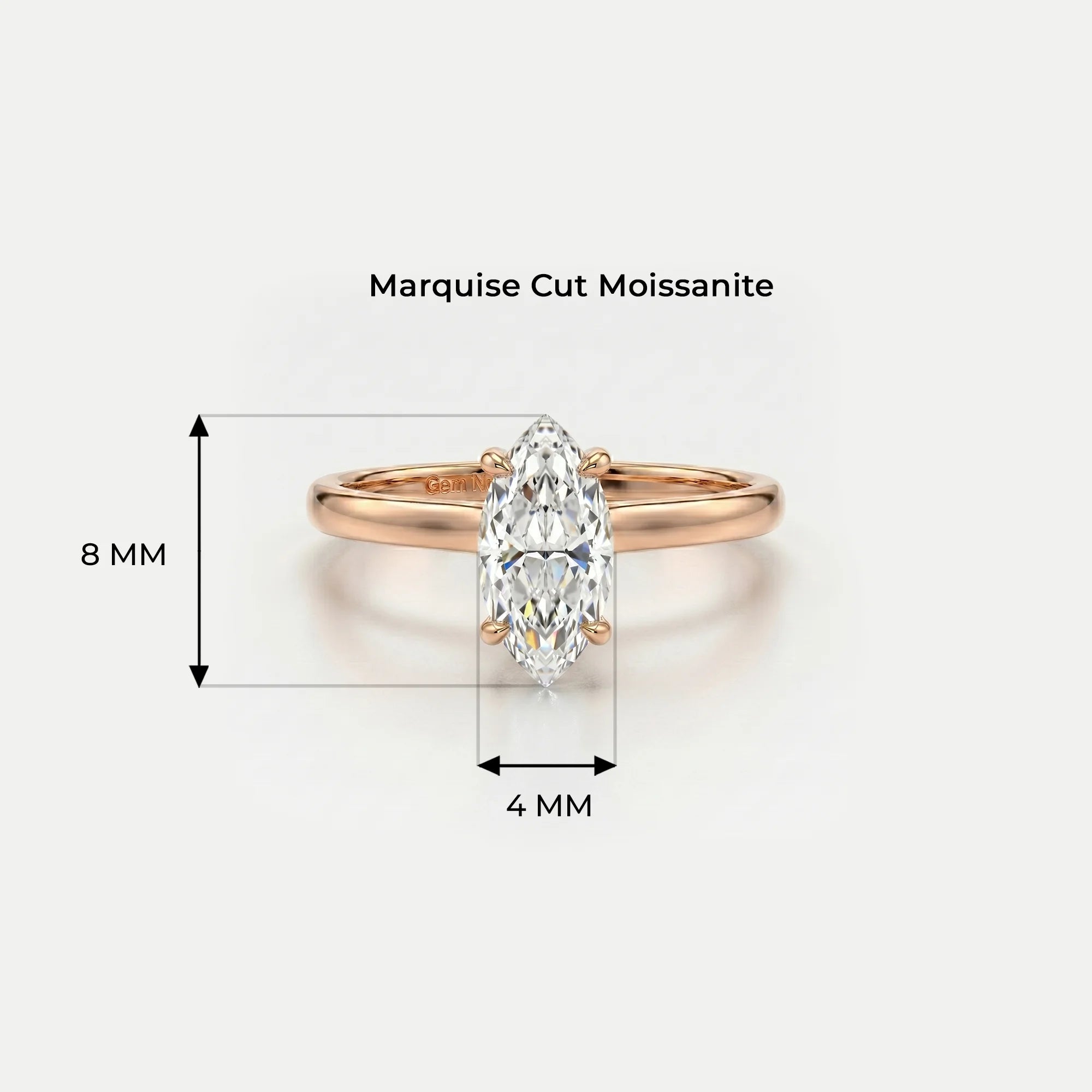 14K Rose Gold