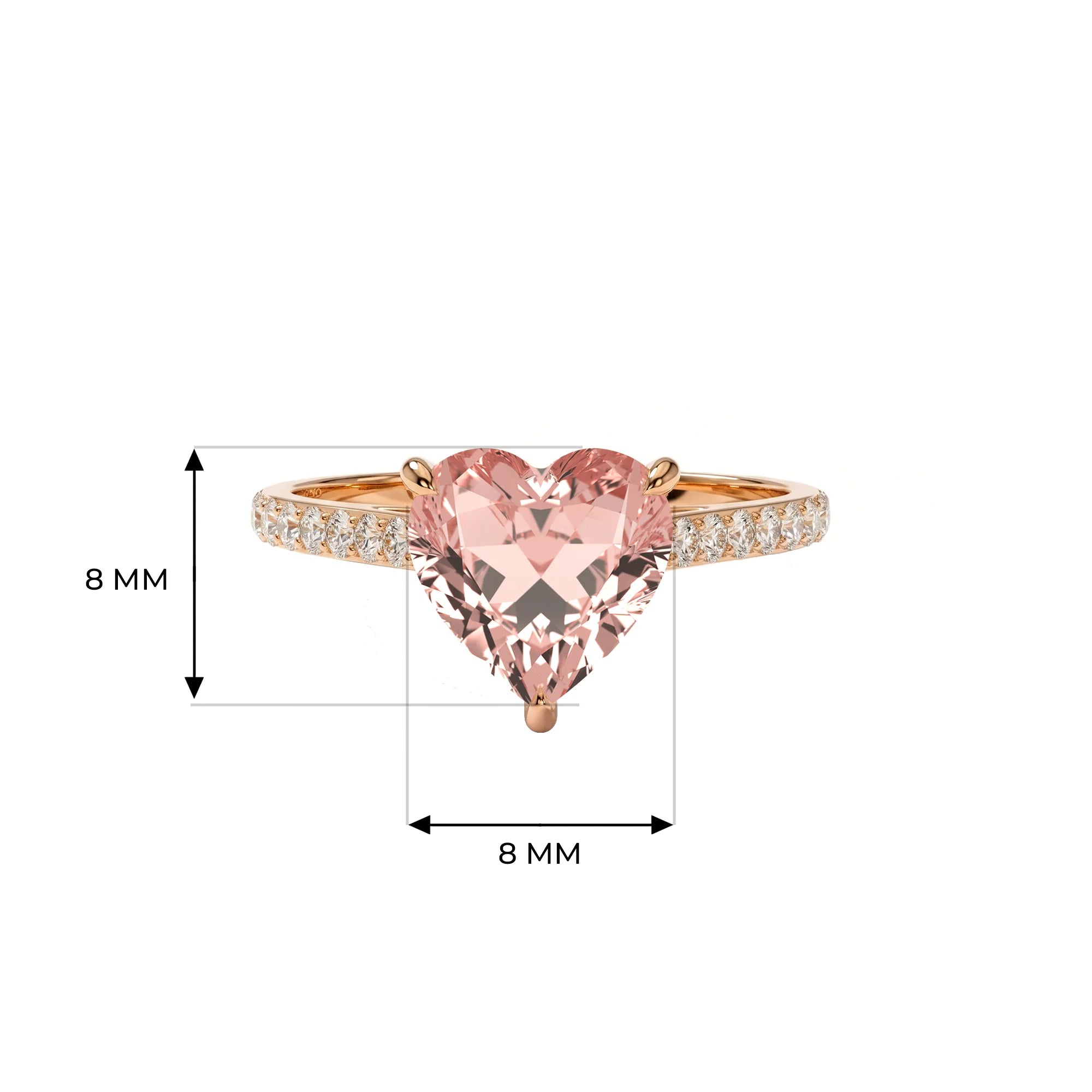 14K Rose Gold