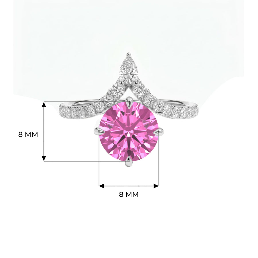 14K White Gold