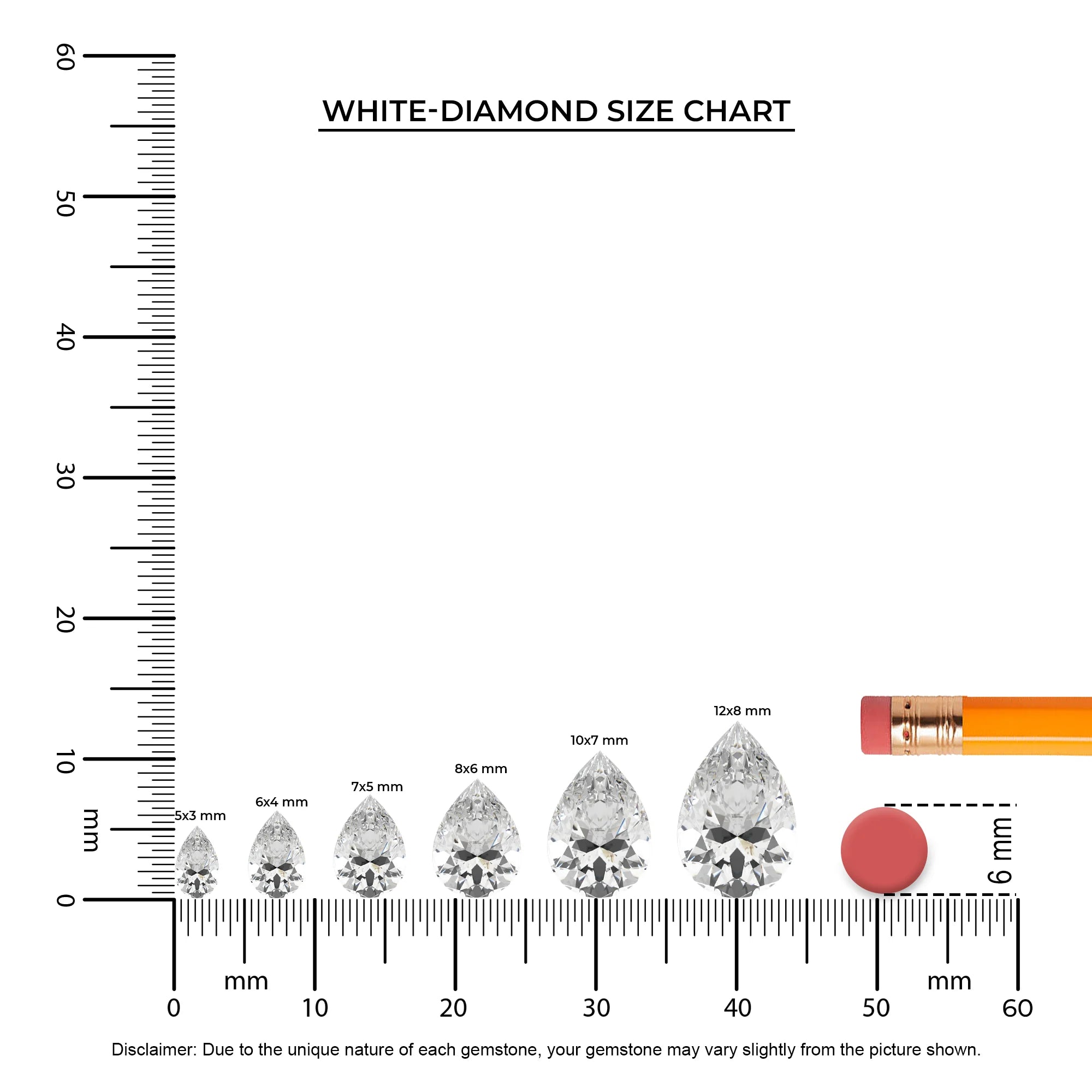 lab grown moissanite pear solitaire rings in white gold 