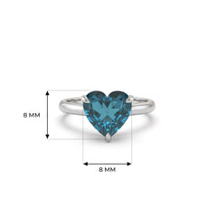 14K White Gold