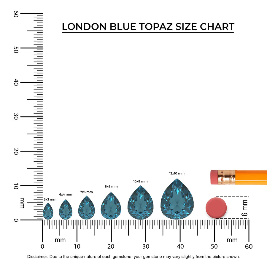 natural london-blue-topaz pear solitaire necklaces in platinum 