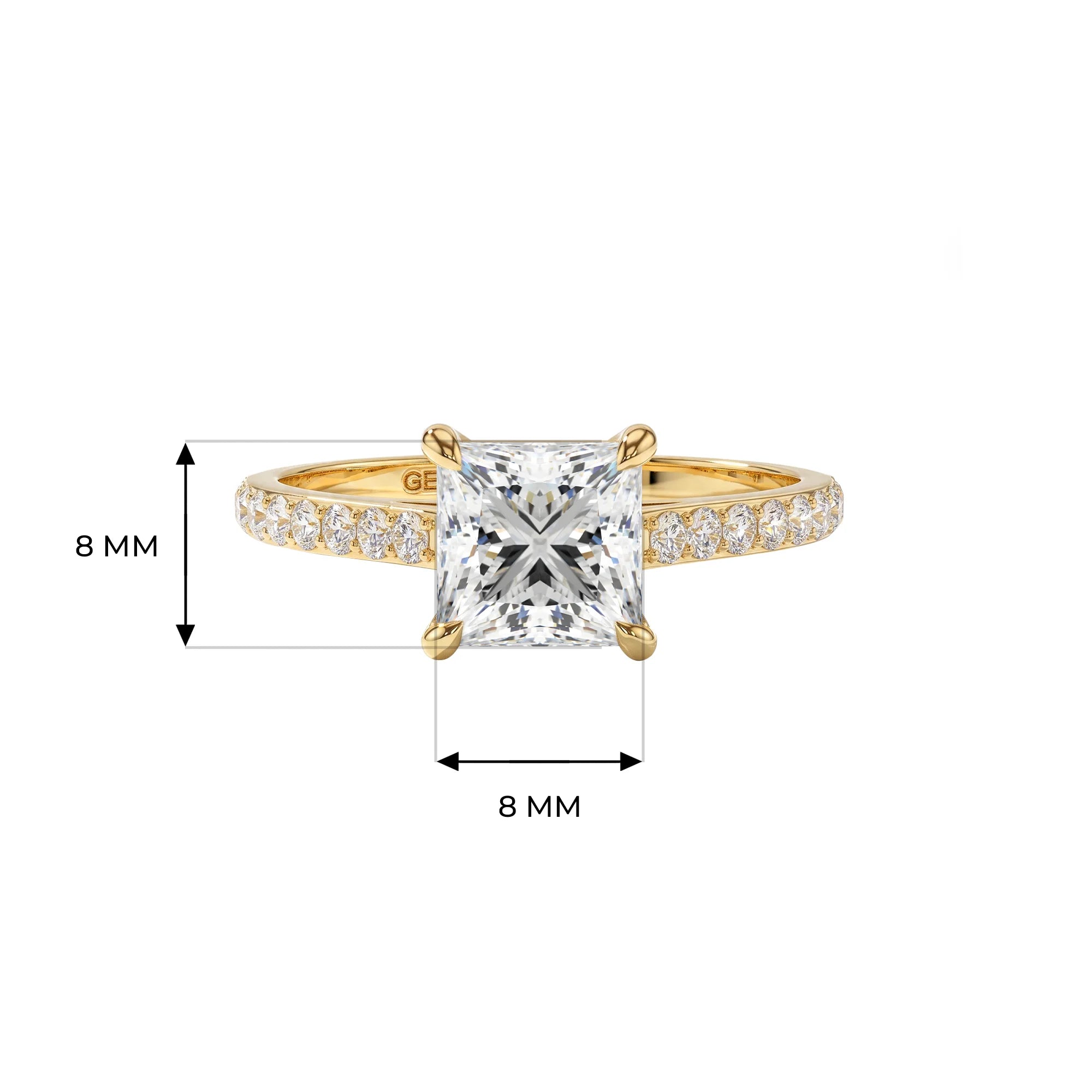 14K Yellow Gold