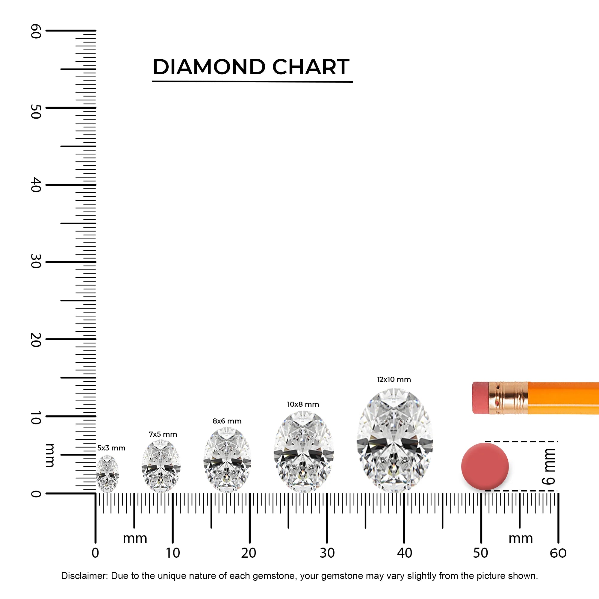 lab grown moissanite oval stud earrings in platinum 