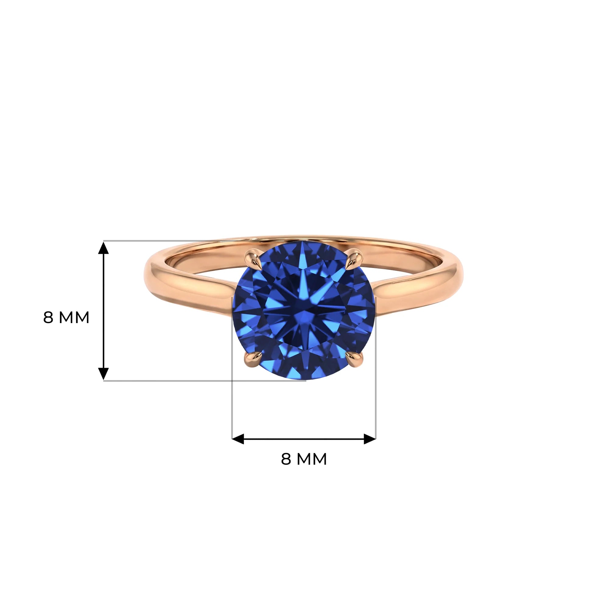 14K Rose Gold