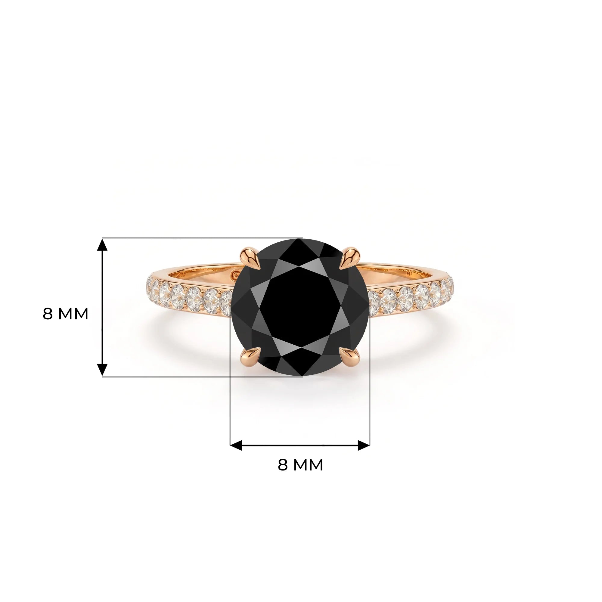 14K Rose Gold