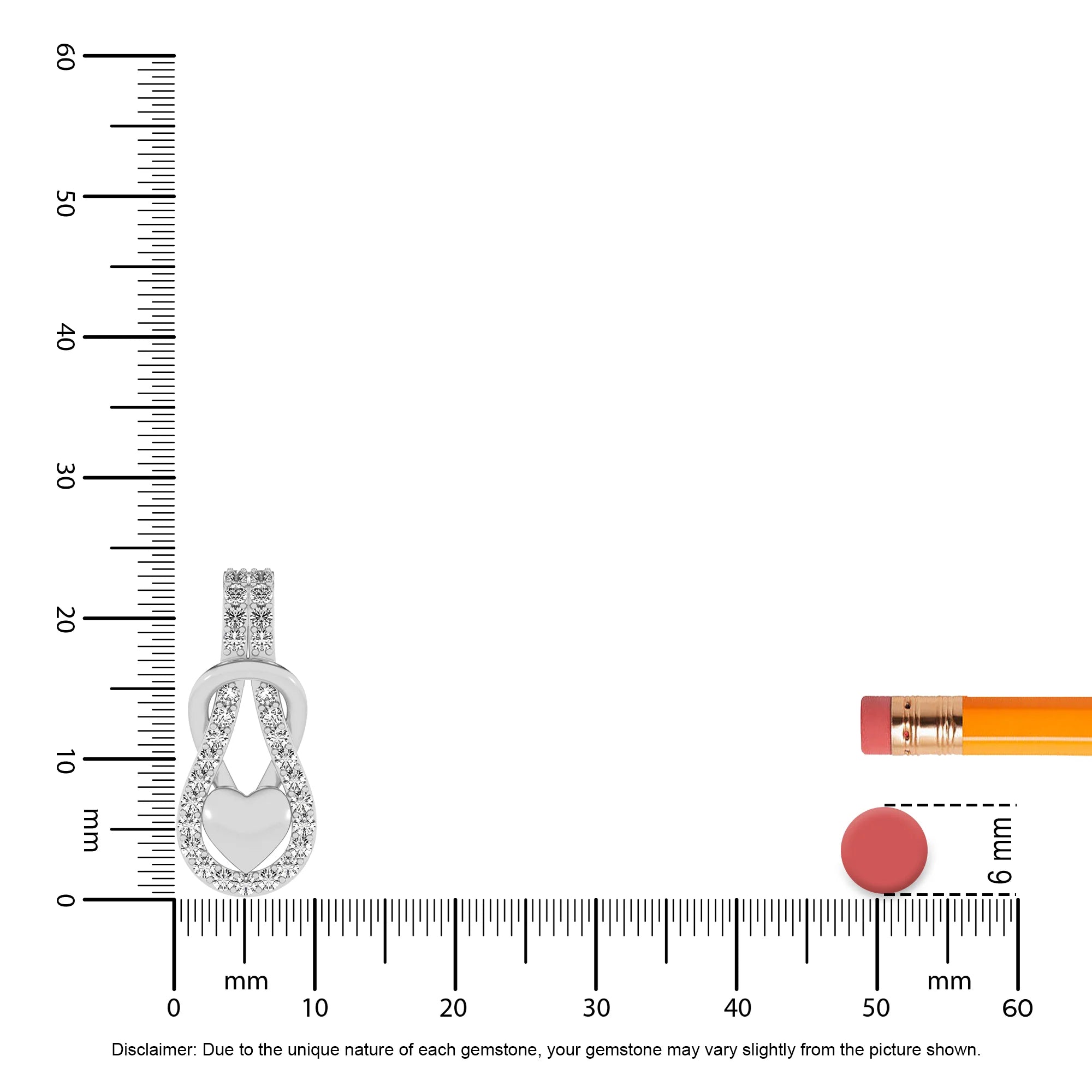 lab grown diamond round infinity  v-bale necklaces in platinum 