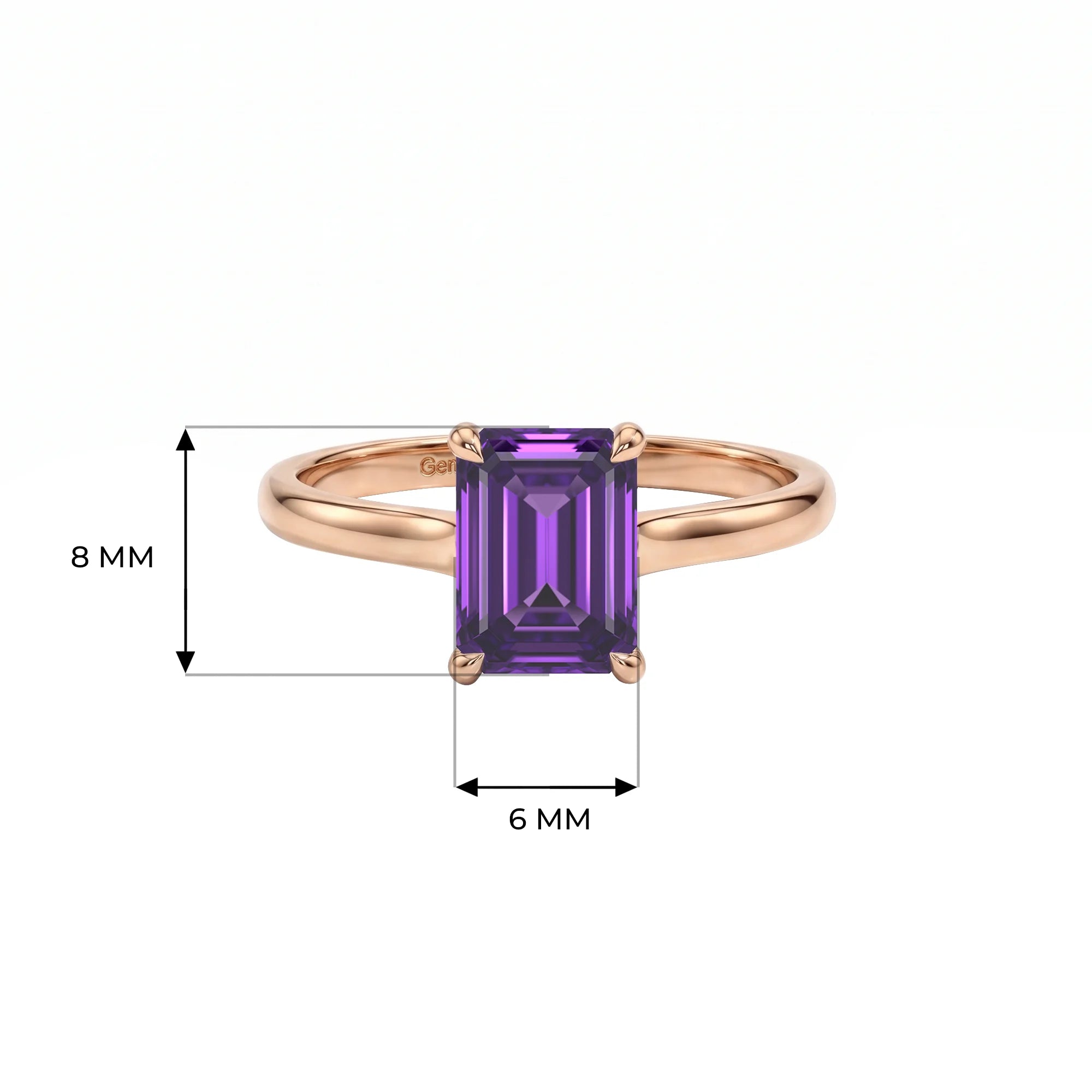 14K Rose Gold