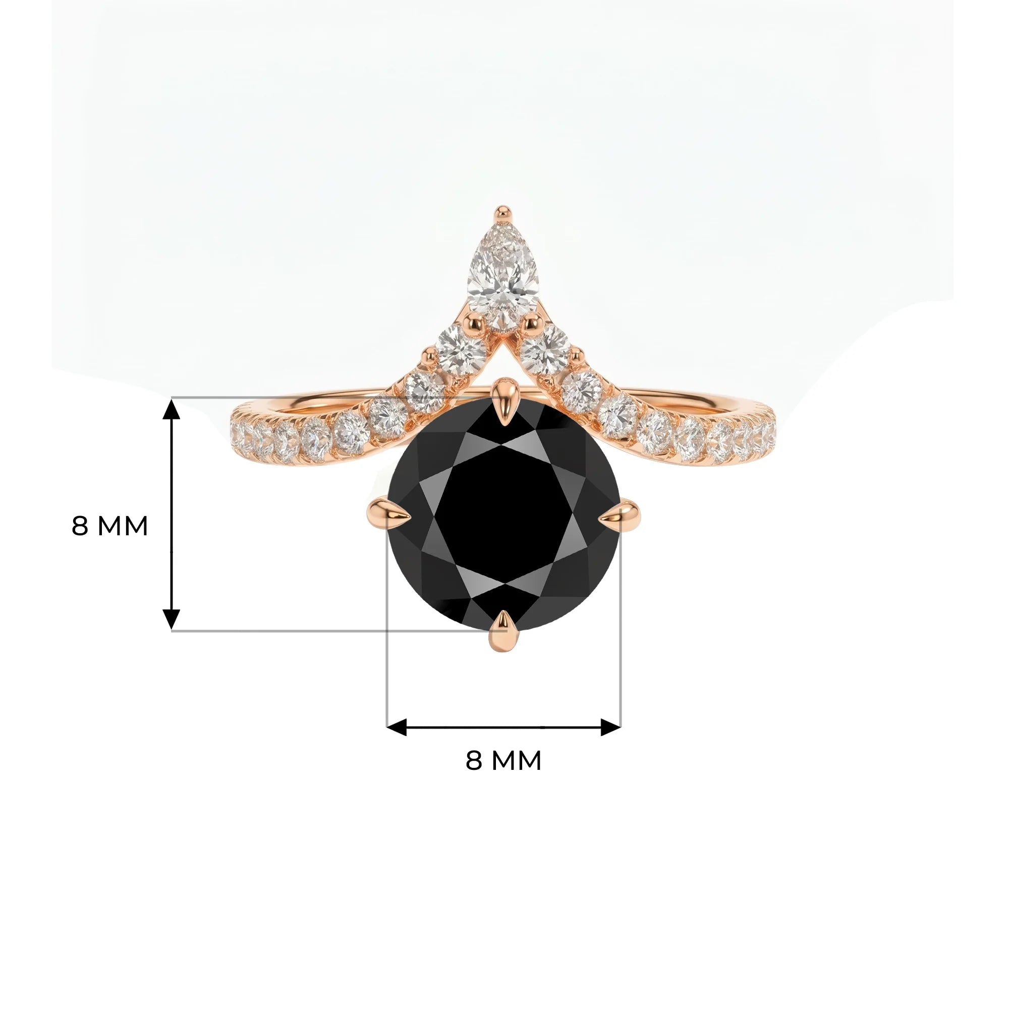 14K Rose Gold