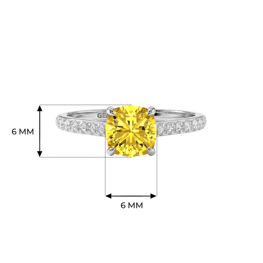 14K White Gold
