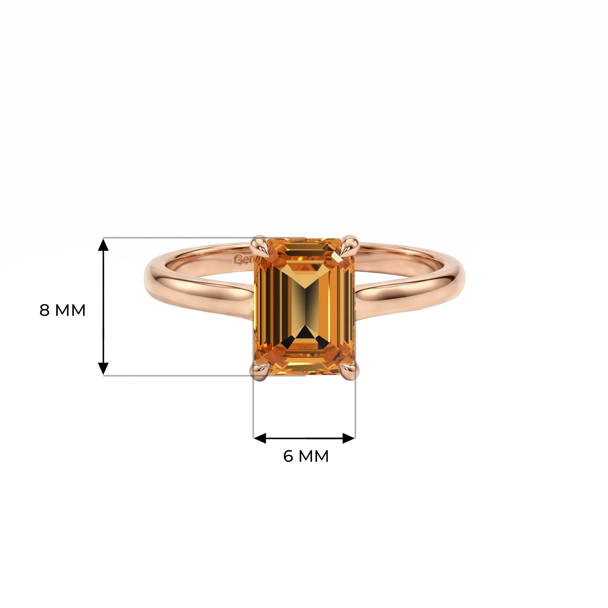 14K Rose Gold