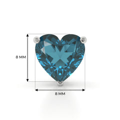 14K White Gold