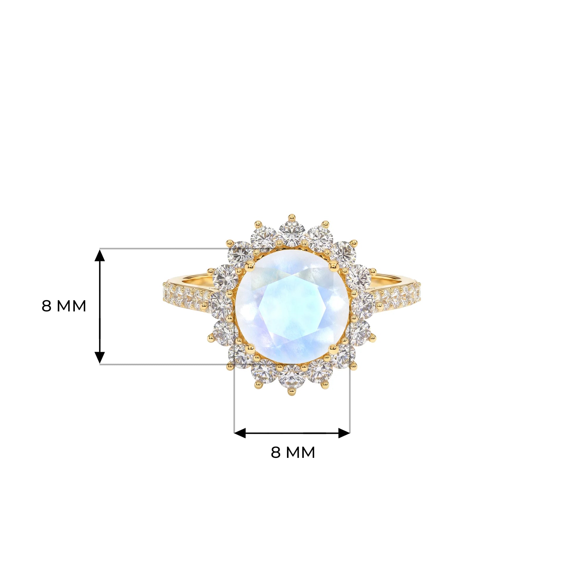 14K Yellow Gold