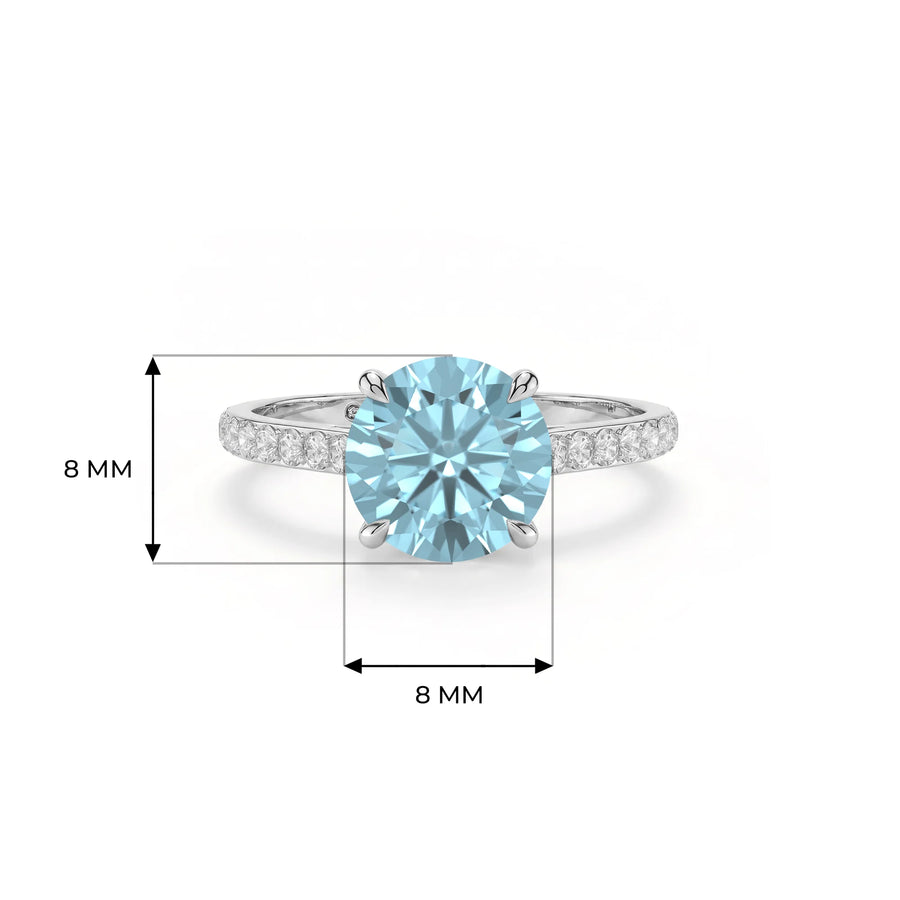 14K White Gold