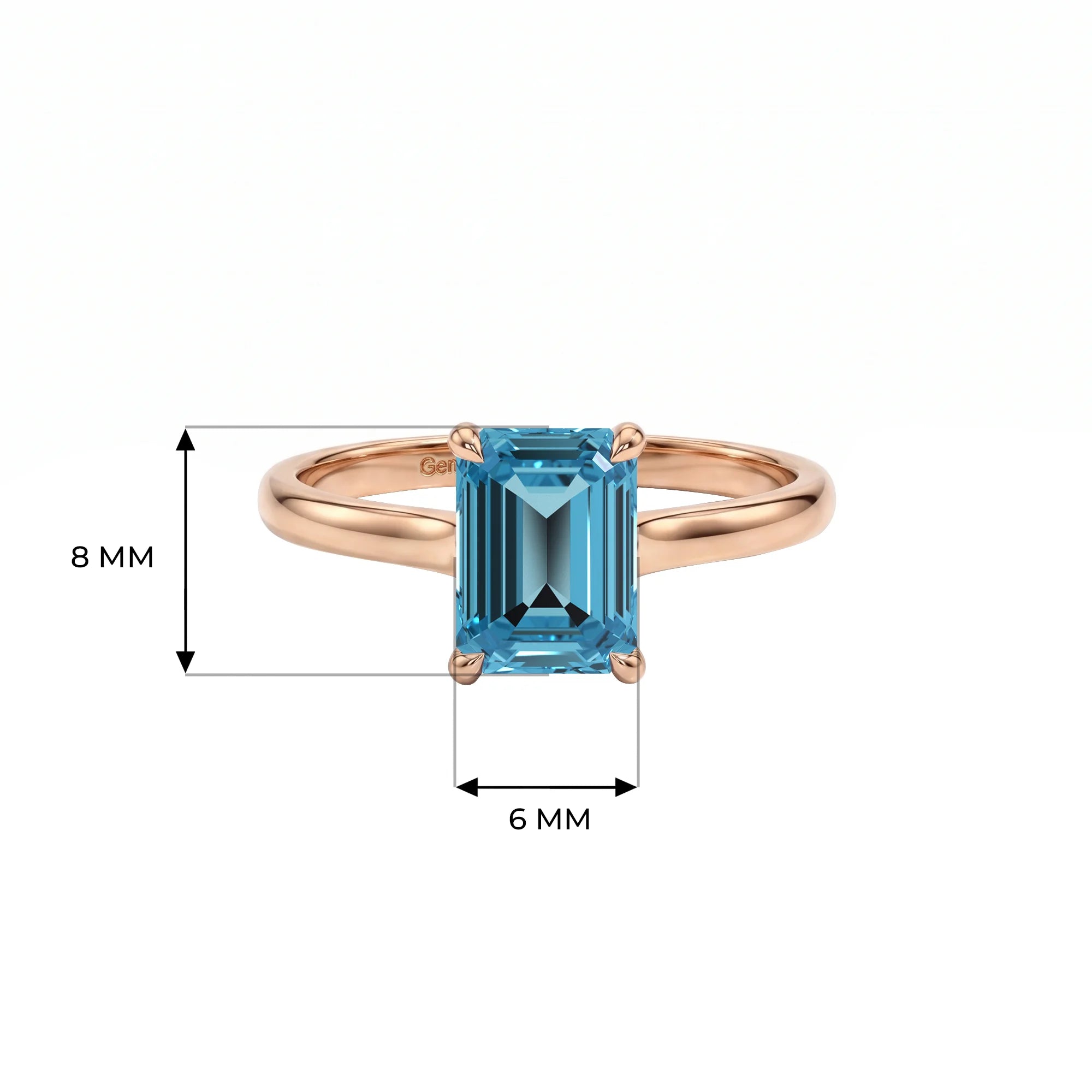 14K Rose Gold