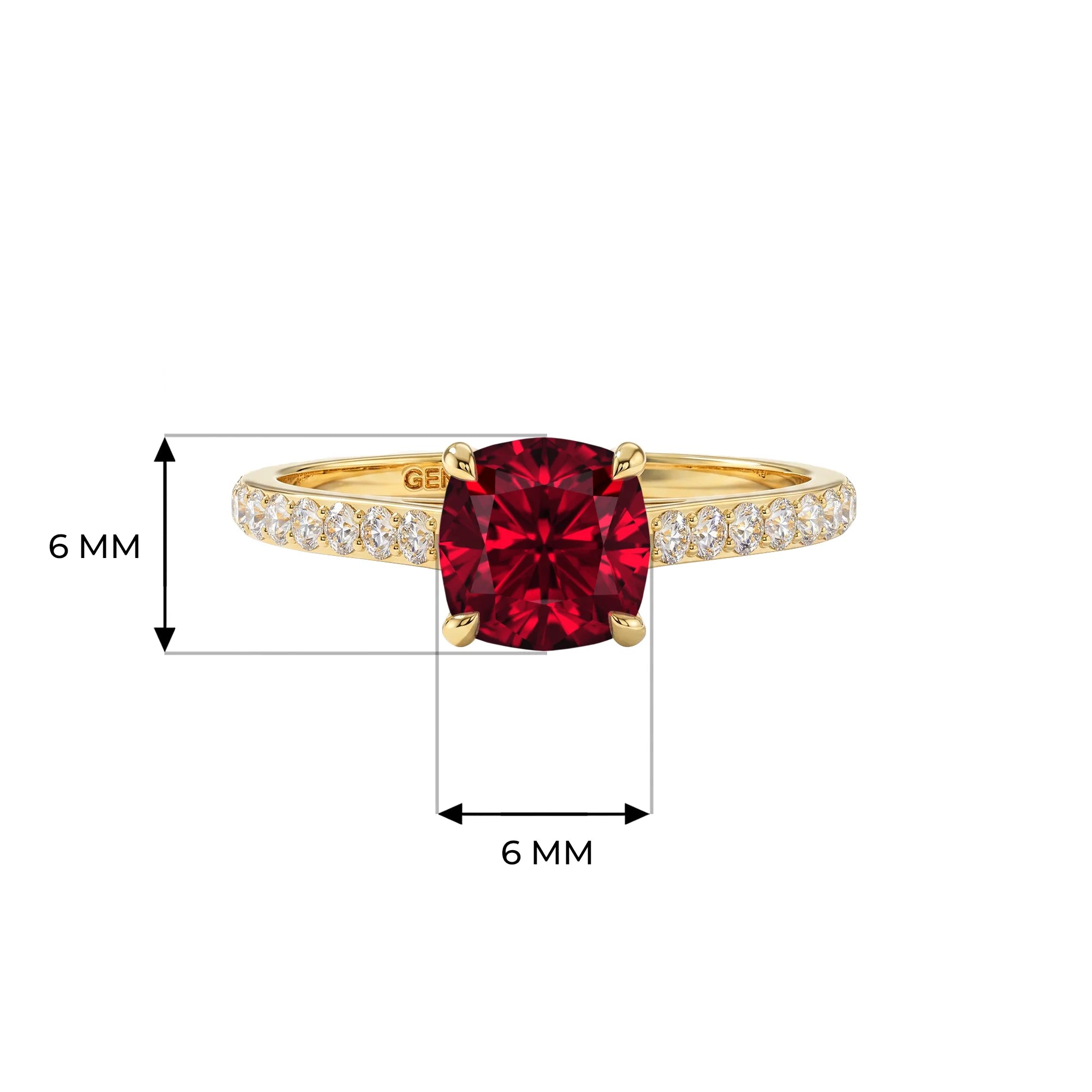 14K Yellow Gold