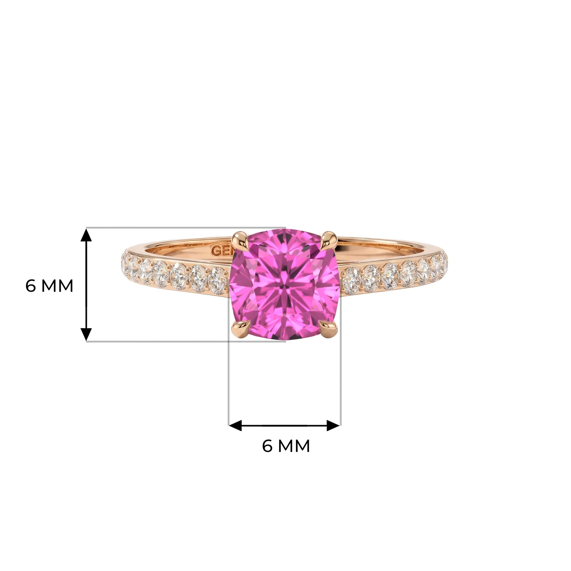 14K Rose Gold