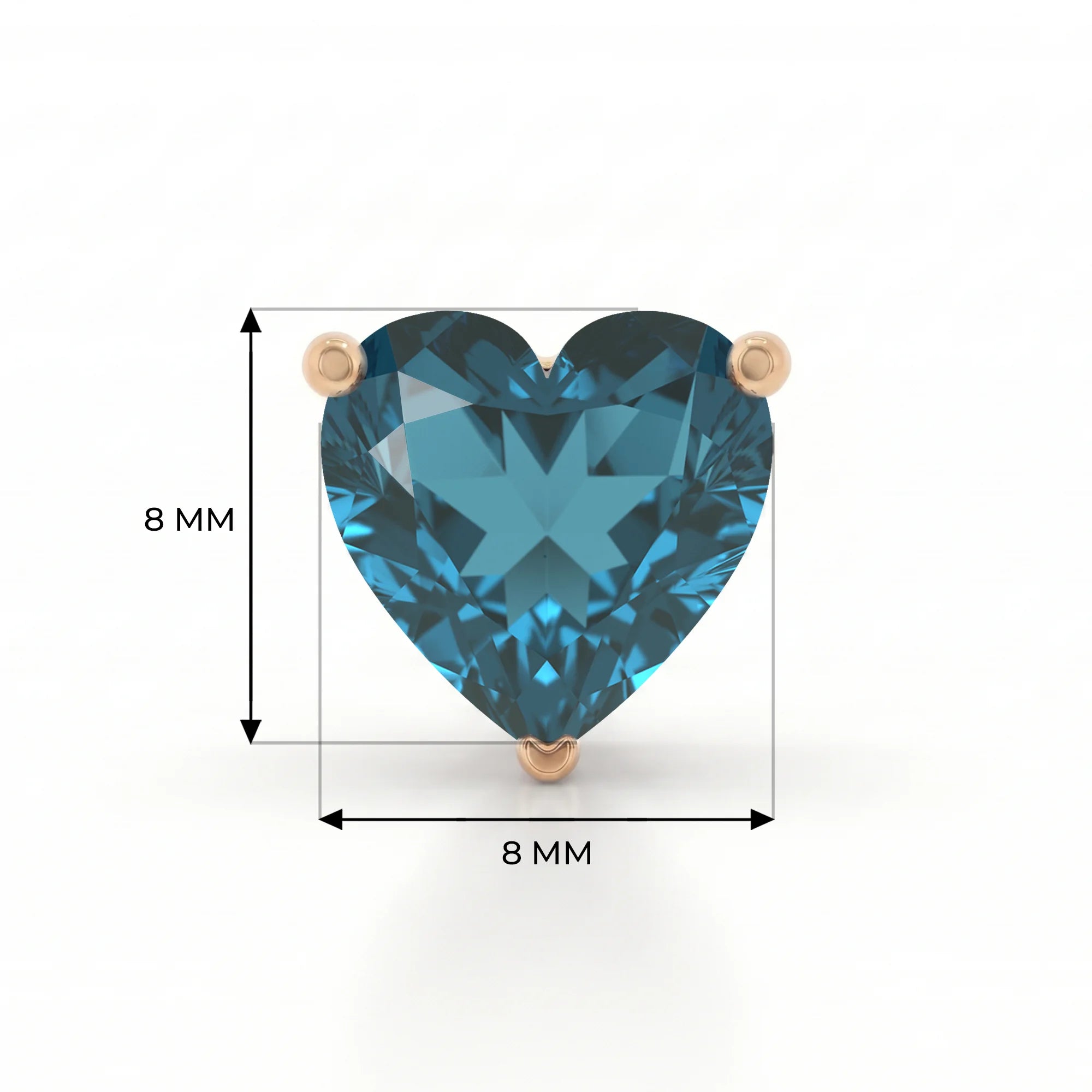 14K Rose Gold