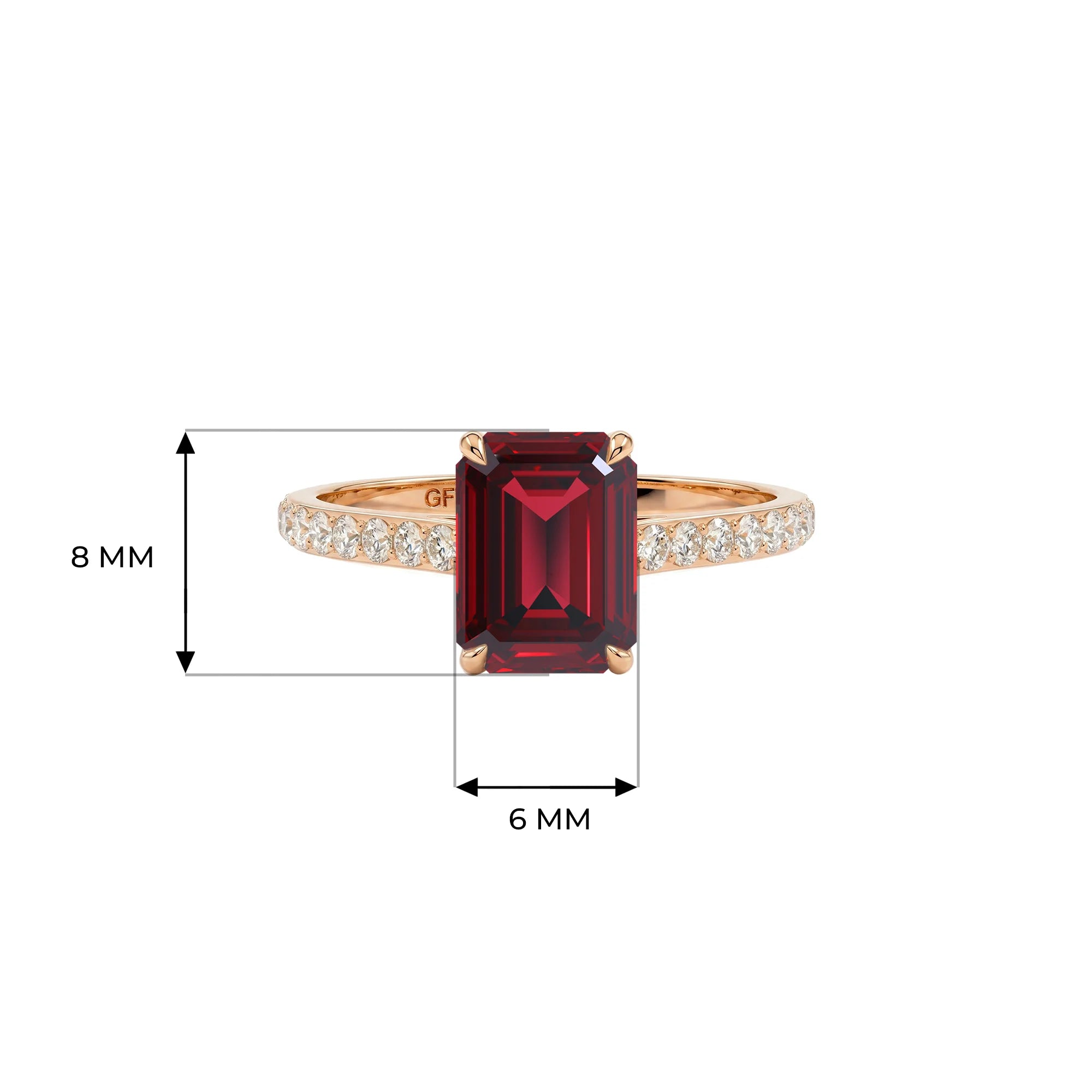 14K Rose Gold