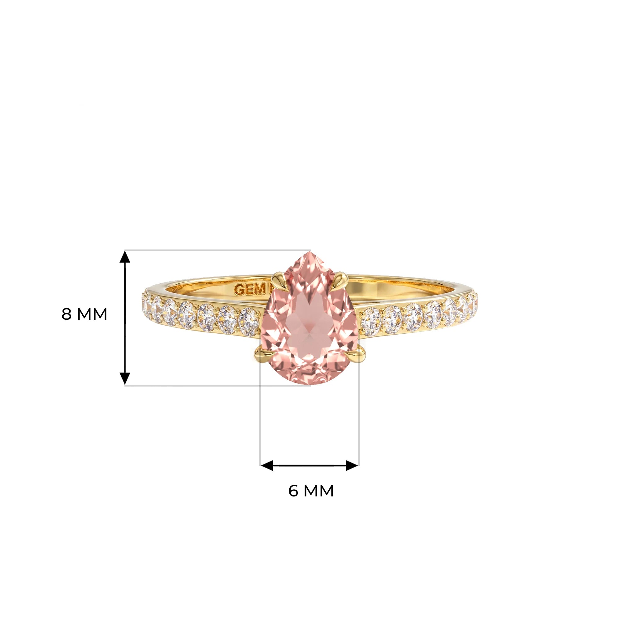14K Yellow Gold