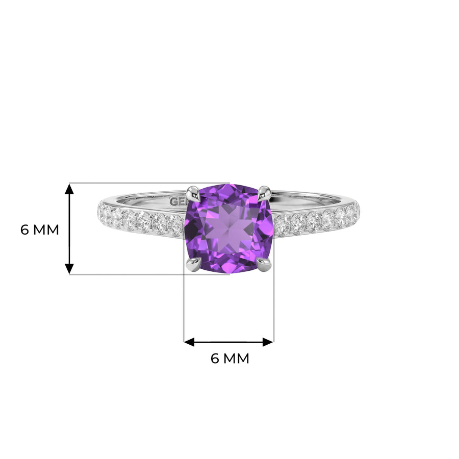 14K White Gold