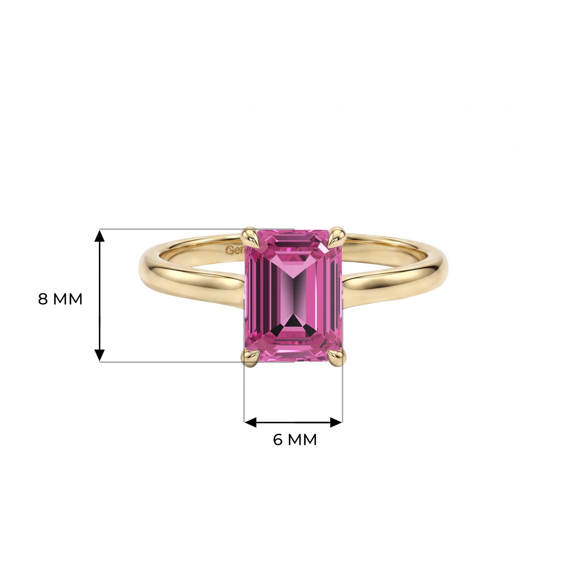 14K Yellow Gold