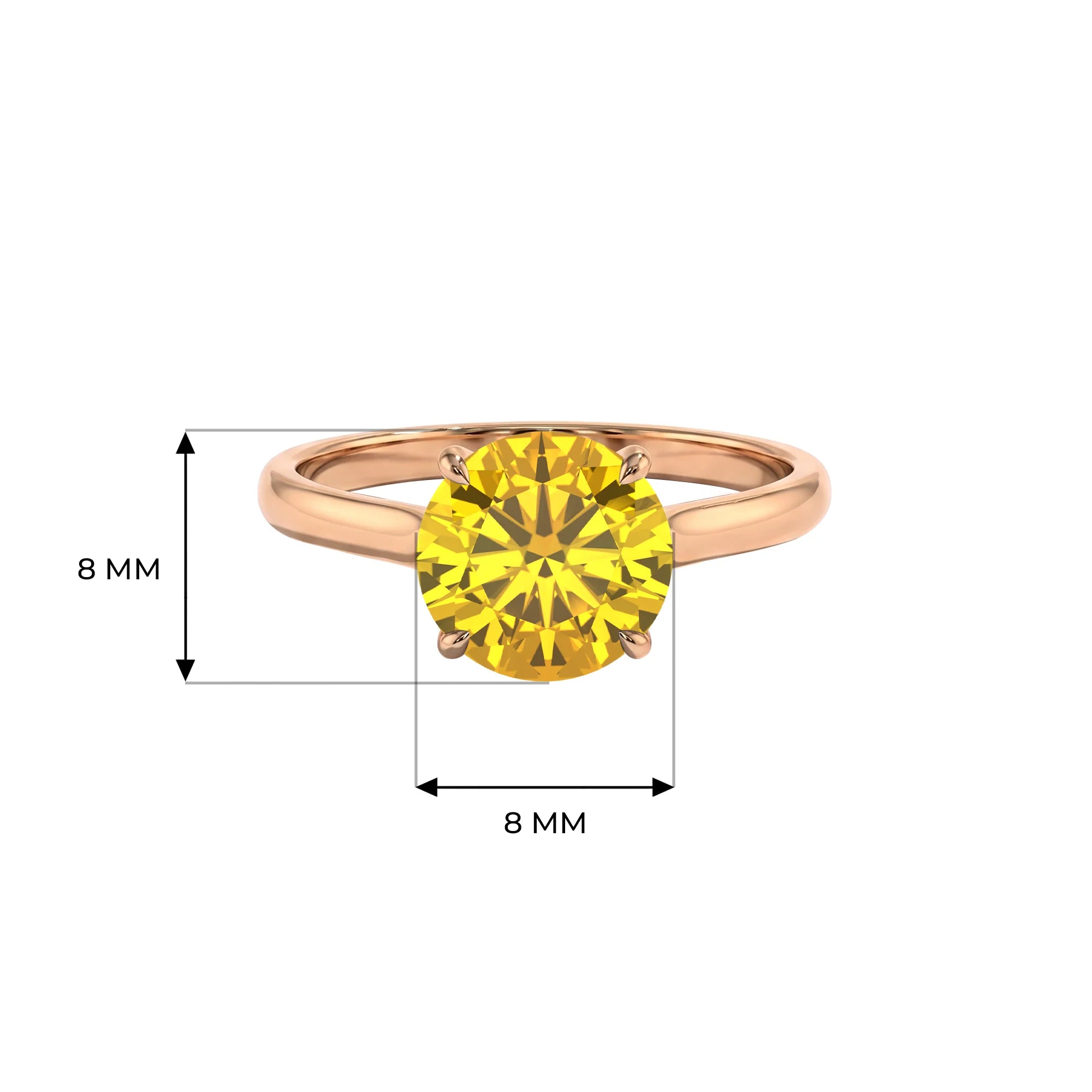 14K Rose Gold