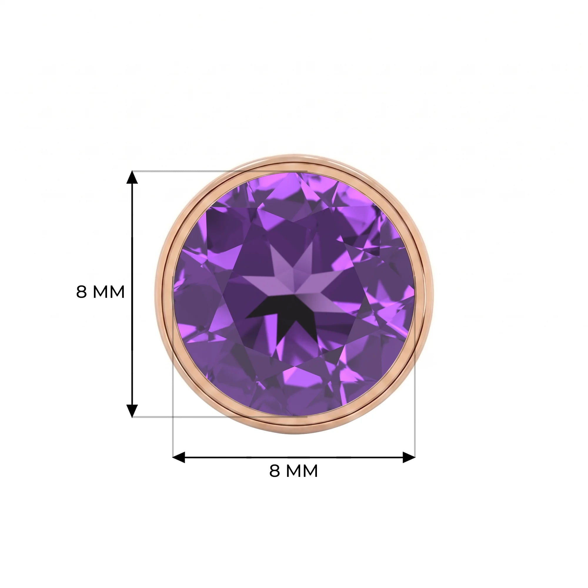 14K Rose Gold